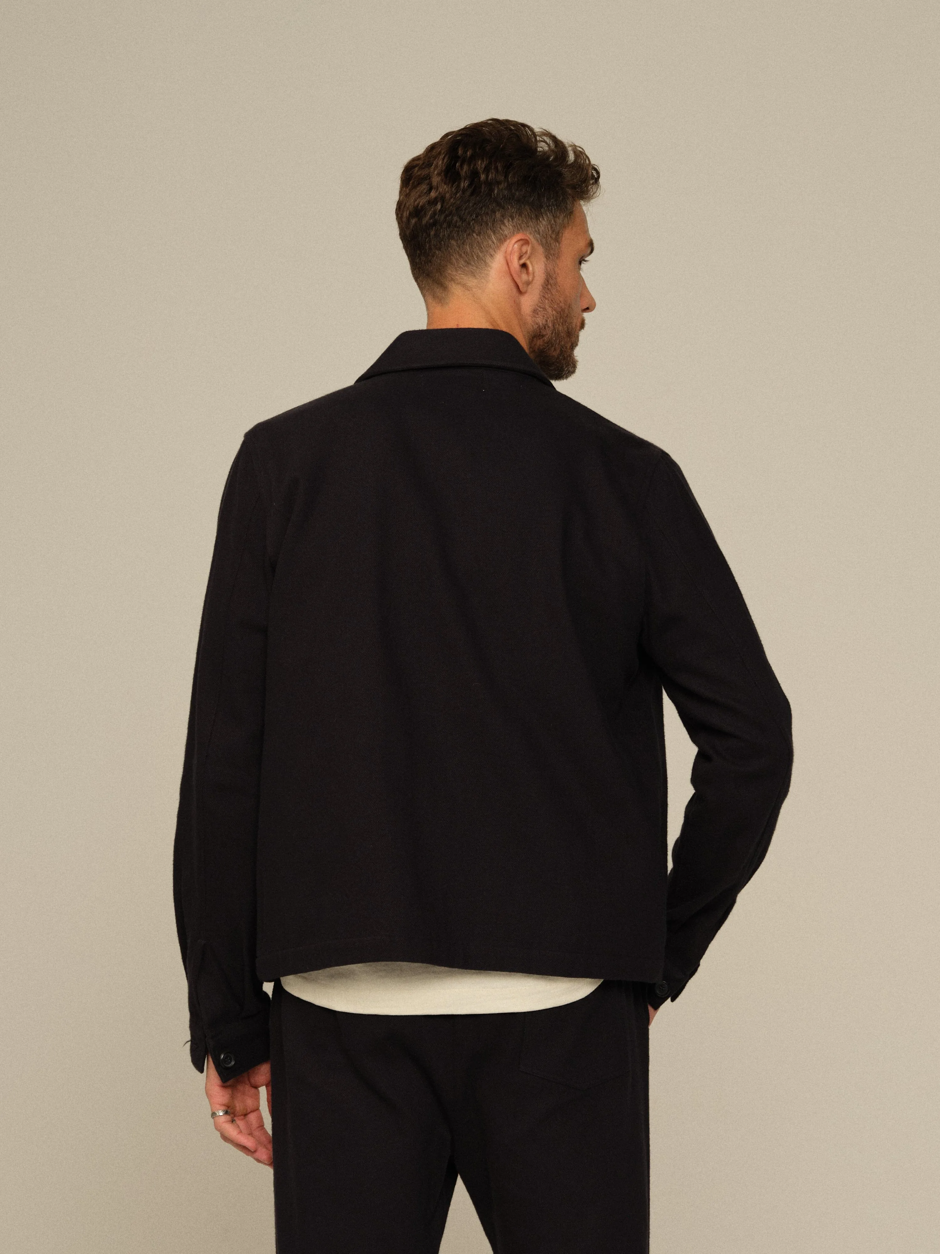 Dean Japanese Flannel Jacket - Final Sale relaxed fit