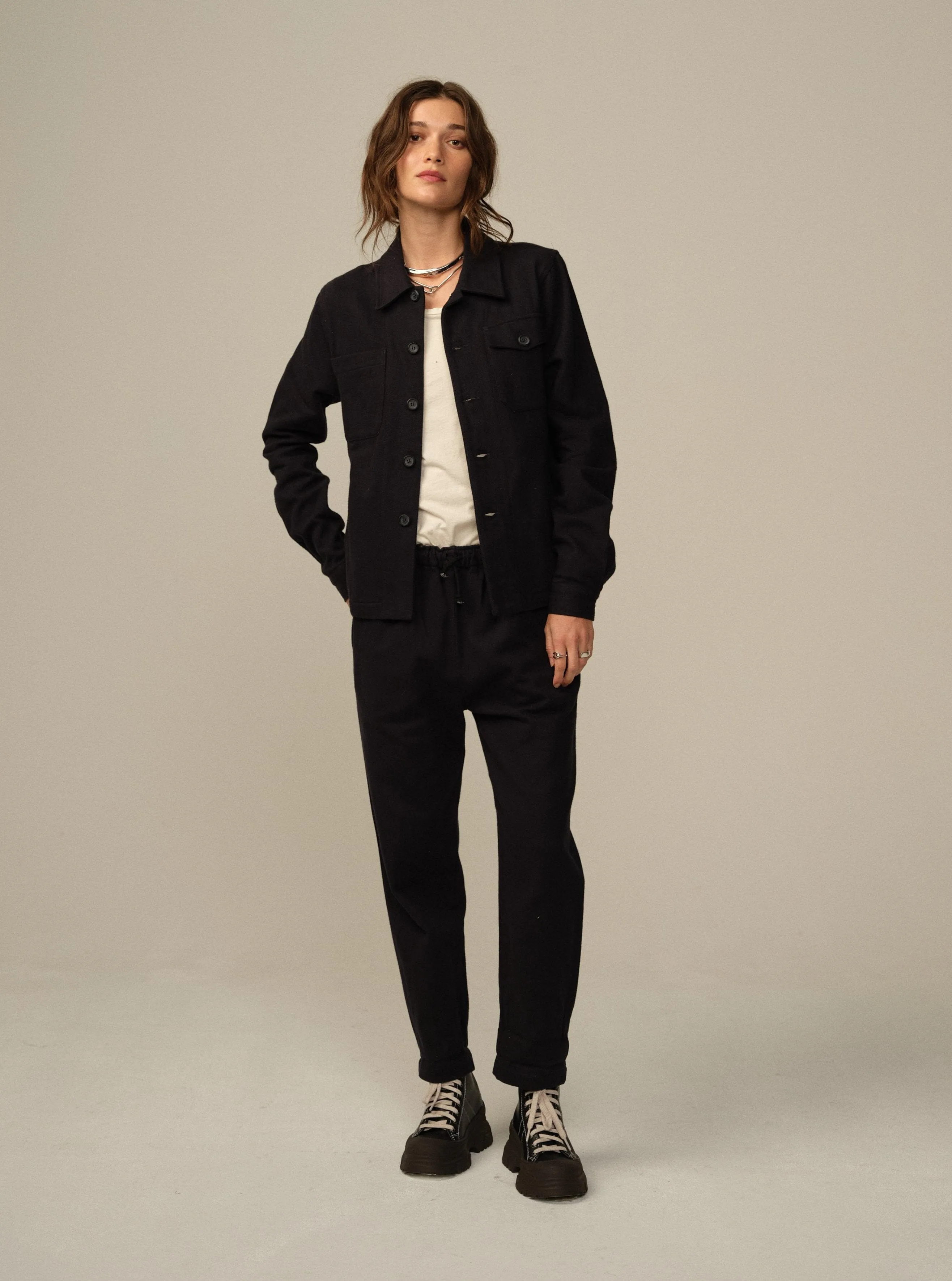 Dean Japanese Flannel Jacket - Final Sale functional design