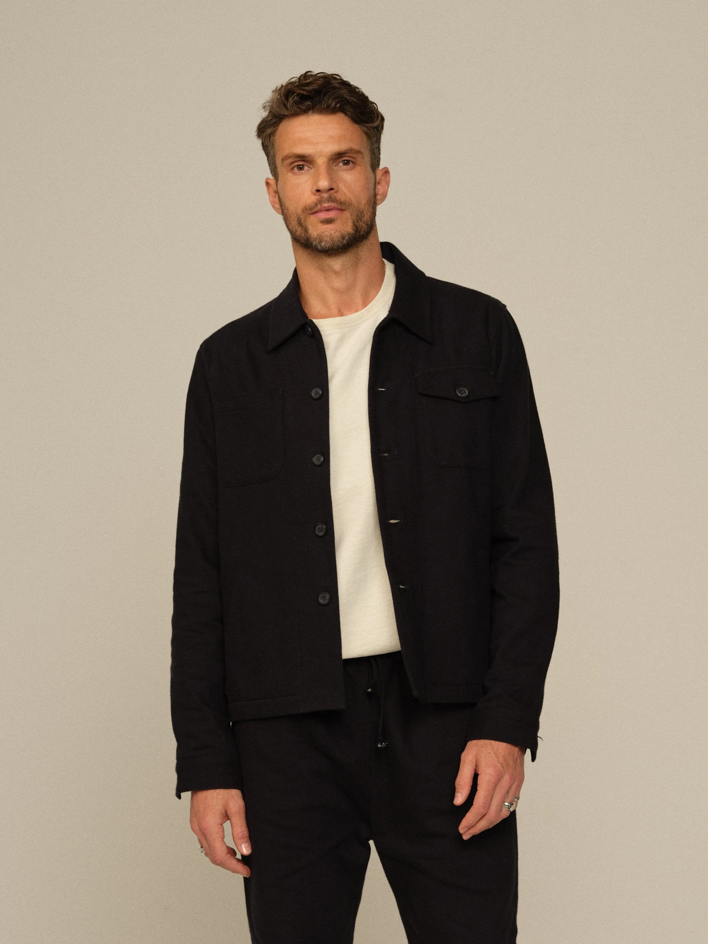 Dean Japanese Flannel Jacket - Final Sale travel ready