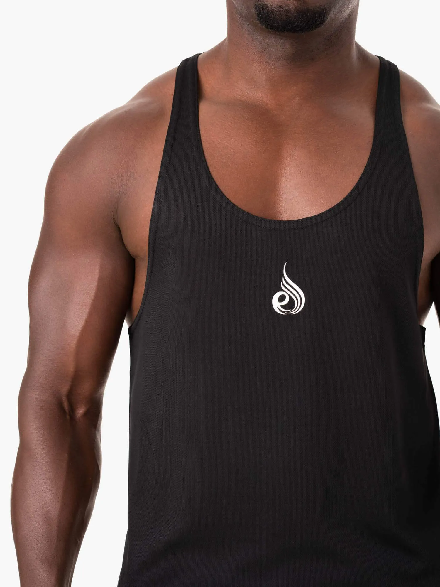 Define Mesh T-Back - Black fashion versatile