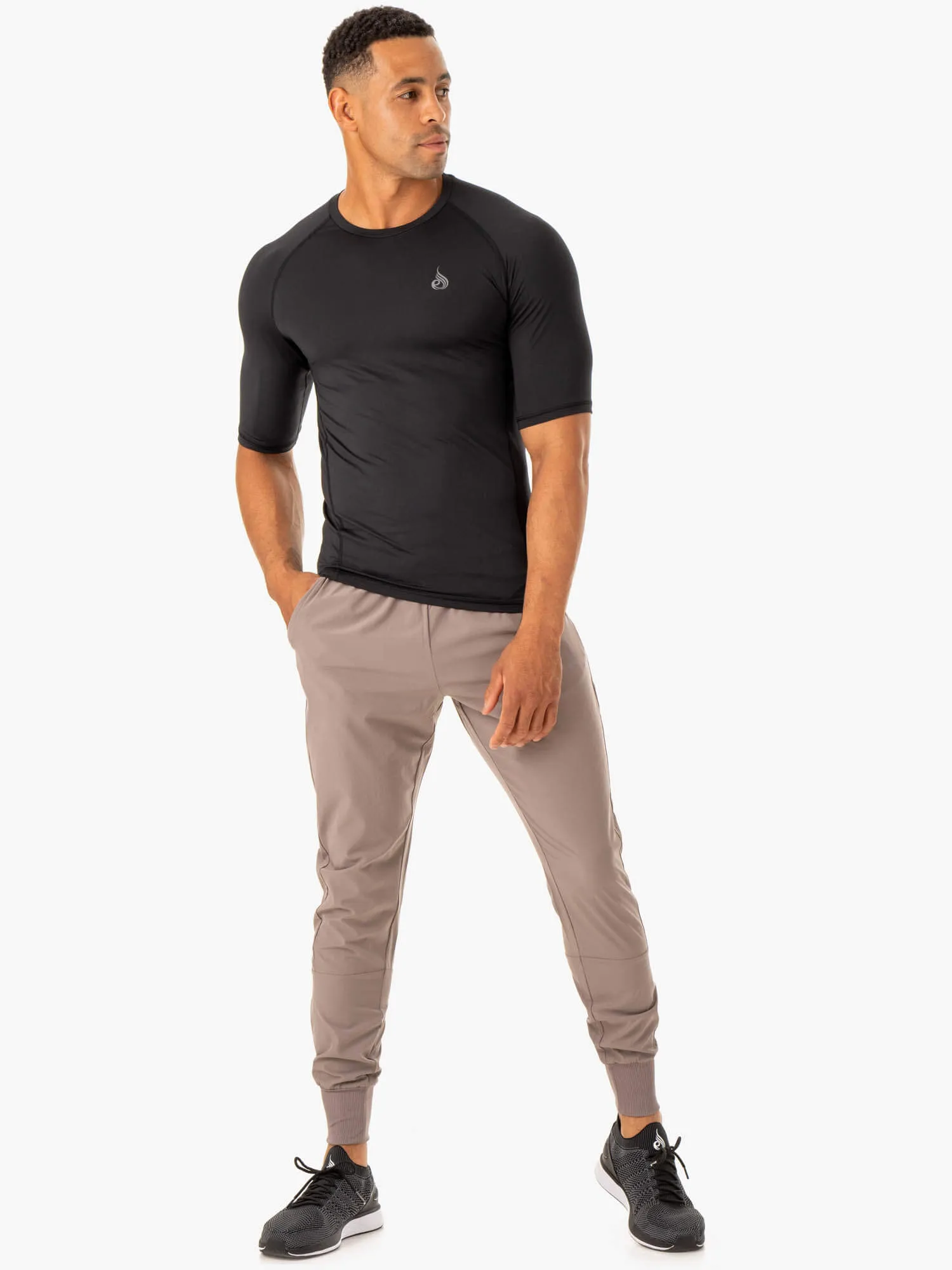 Division Woven Joggers - Taupe Student Essential