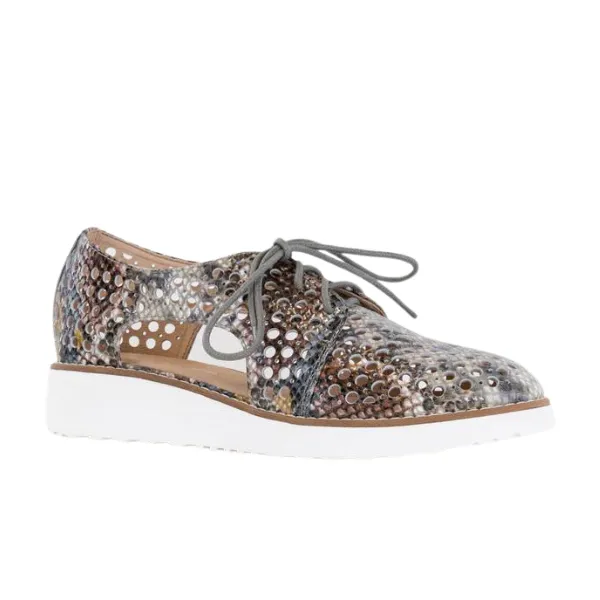 Django & Juliette Women's Onstage Pink Multi Leather sunny day