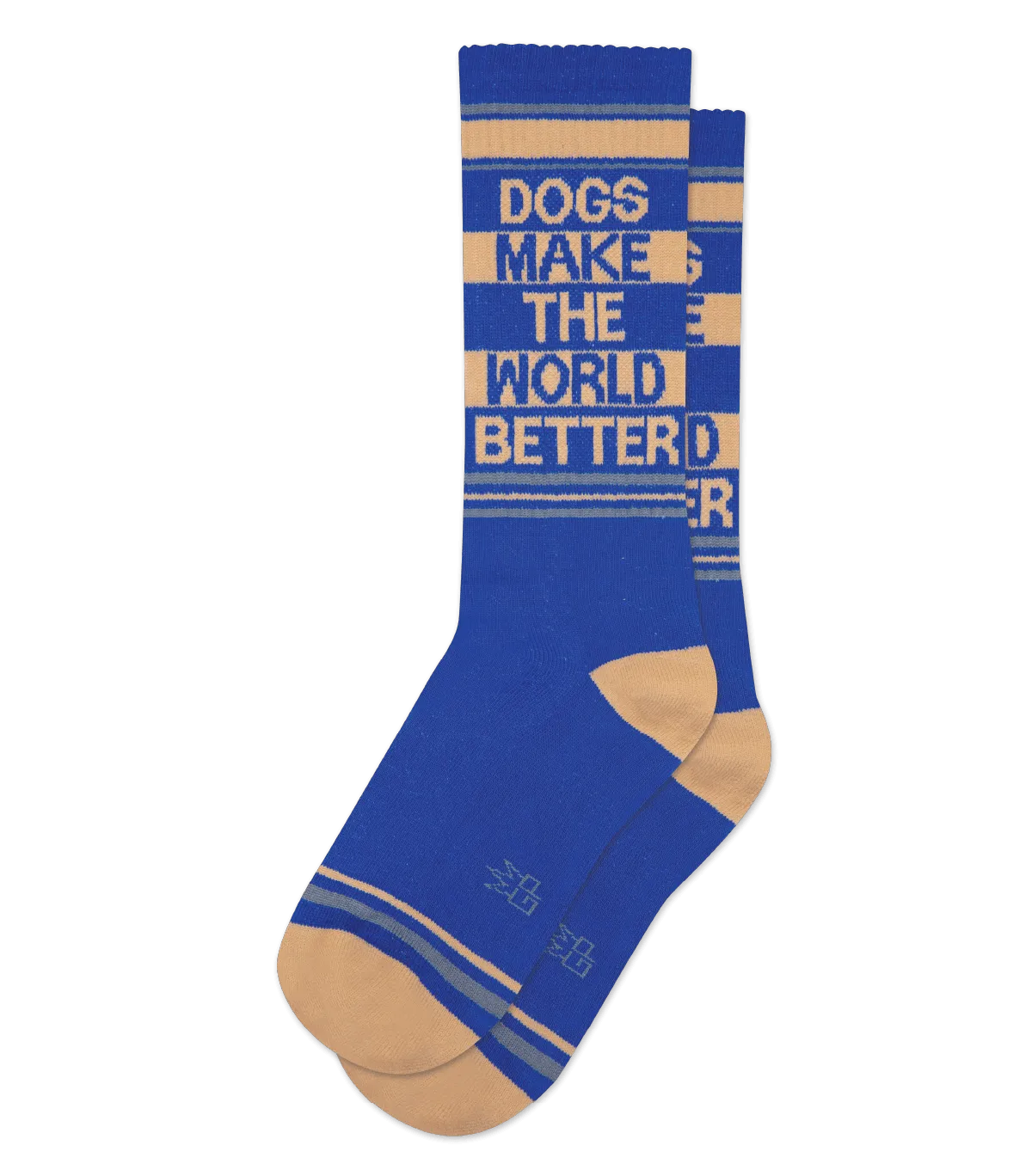 Dogs Make the World Better Socks from Gumball Poodle Stylish Match
