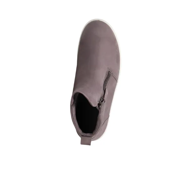 ECCO Women's Soft 7 Zip Bootie Gray pressure free