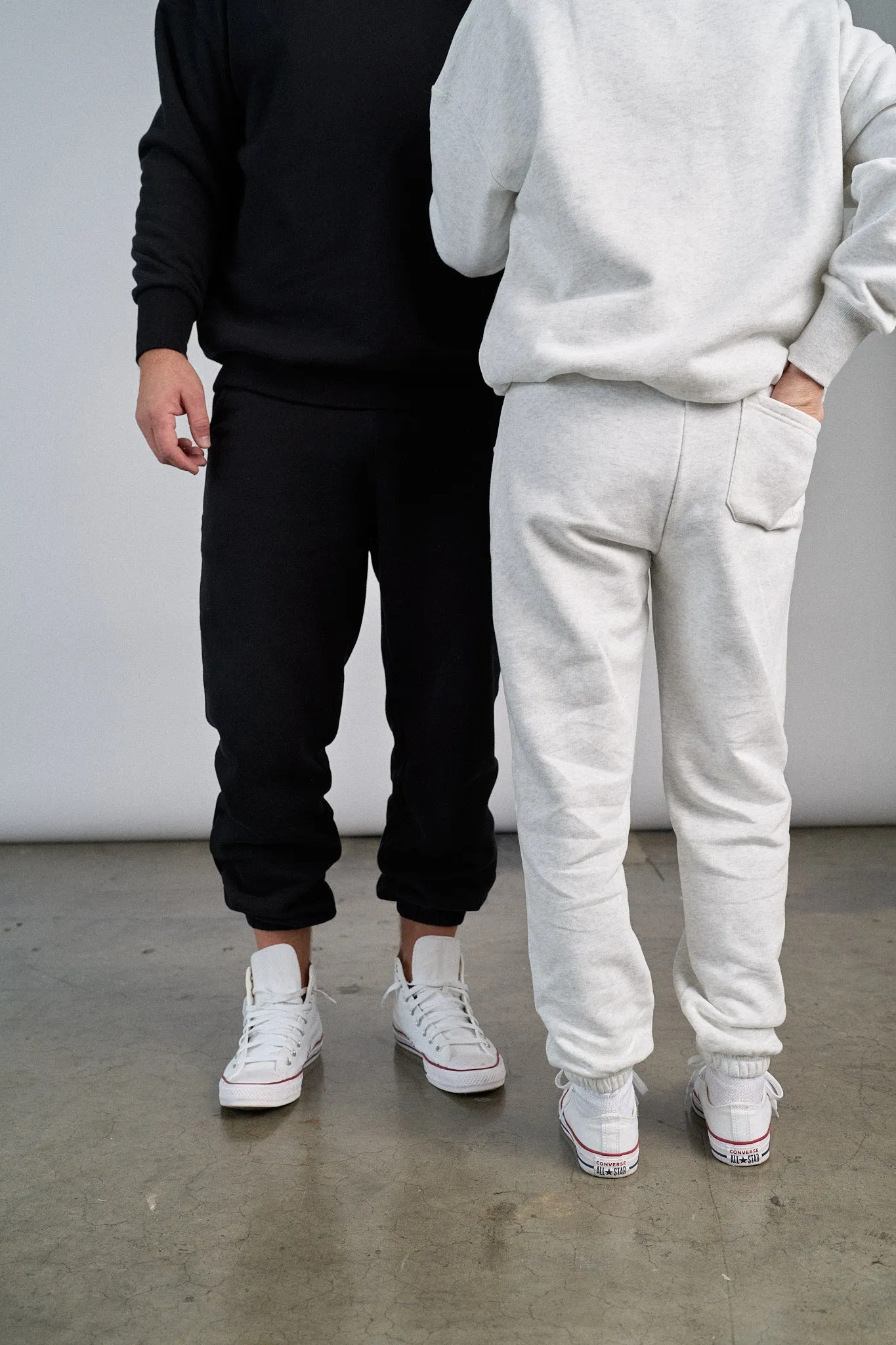 Elevated  Sweatpant - Light Heather Grey No Restriction