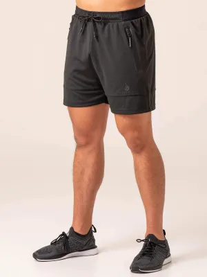 Emerge Mesh Short - Faded Black body shaping