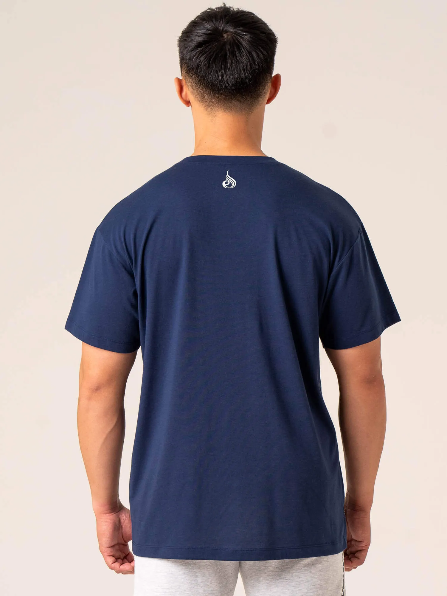 Emerge Oversized T-Shirt - Navy day off