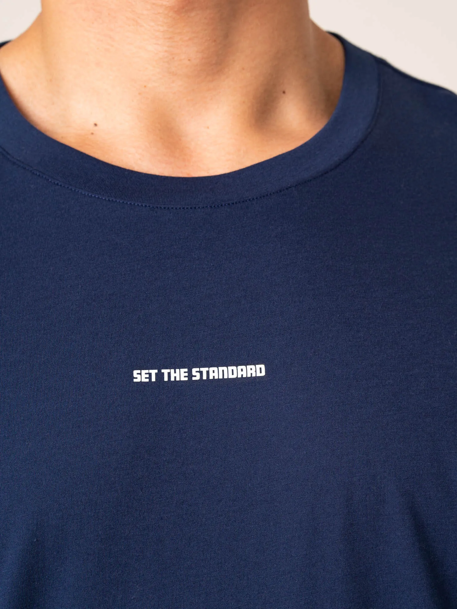 Emerge Oversized T-Shirt - Navy vintage inspired
