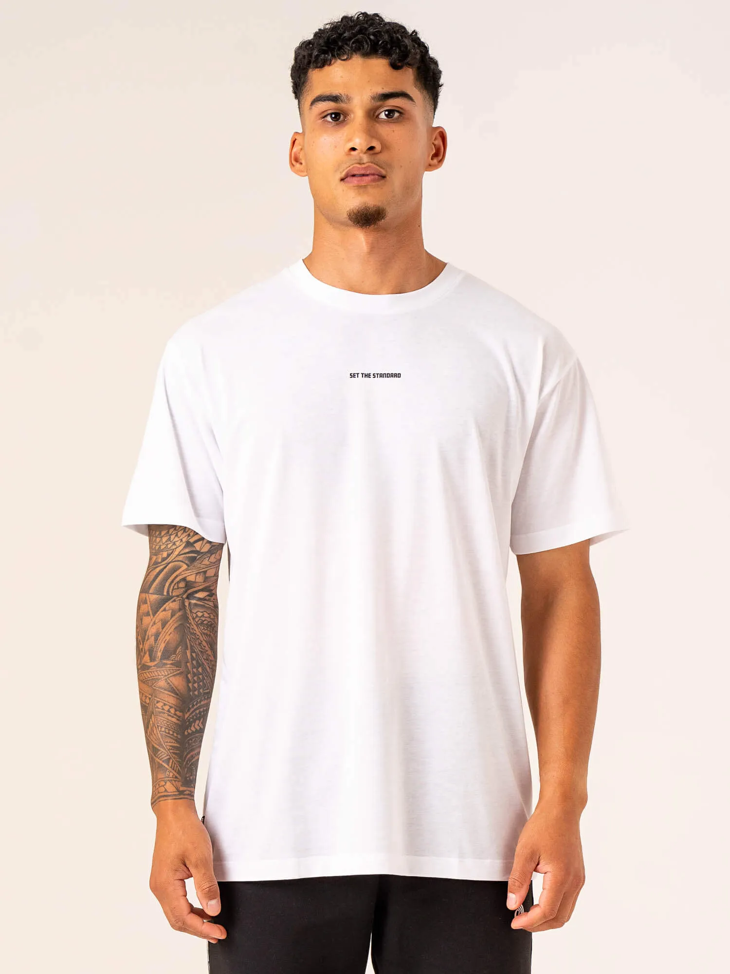 Emerge Oversized T-Shirt - White school spirit