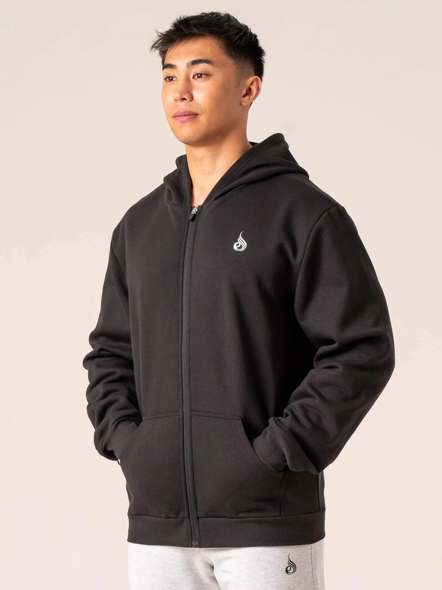 Emerge Track Jacket - Faded Black active lifestyle