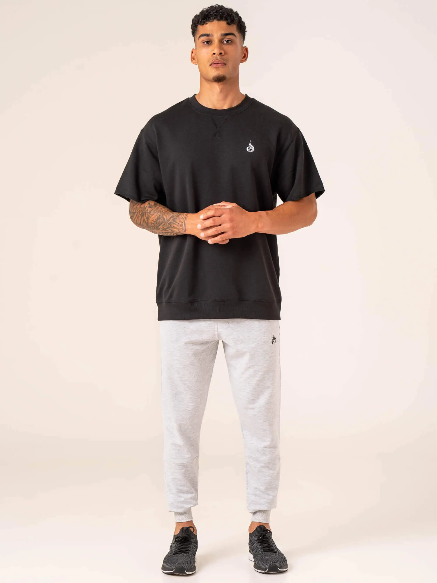 Emerge Track Pant - Snow Grey Marl Comfort Experience