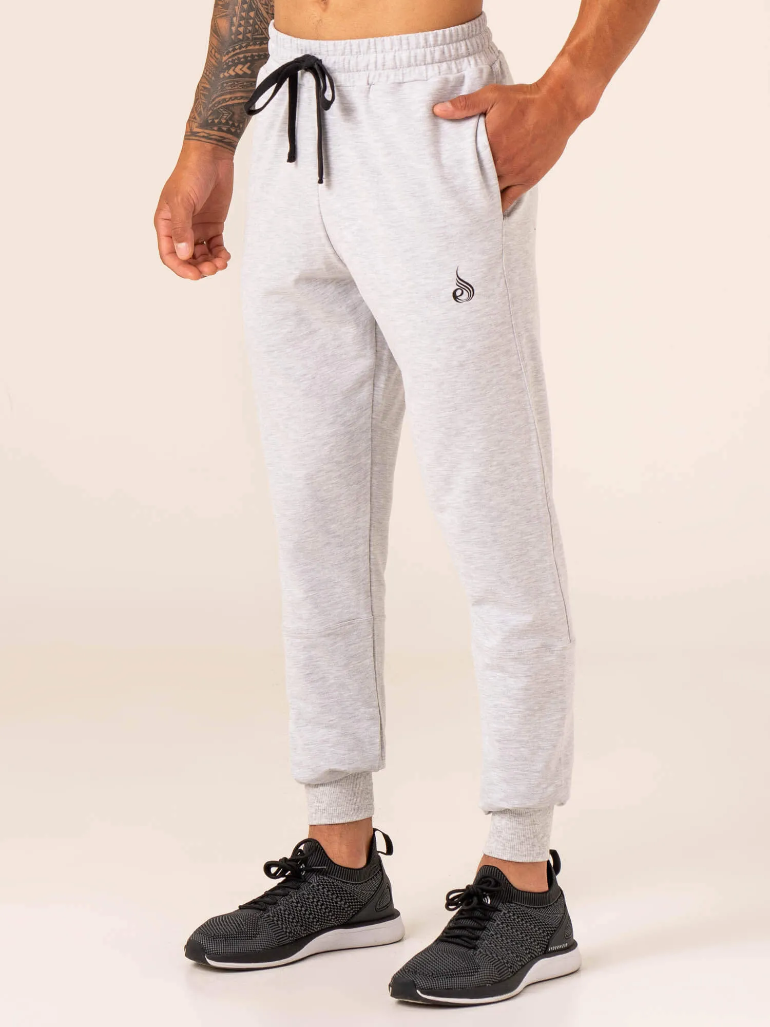 Emerge Track Pant - Snow Grey Marl Parent-Child