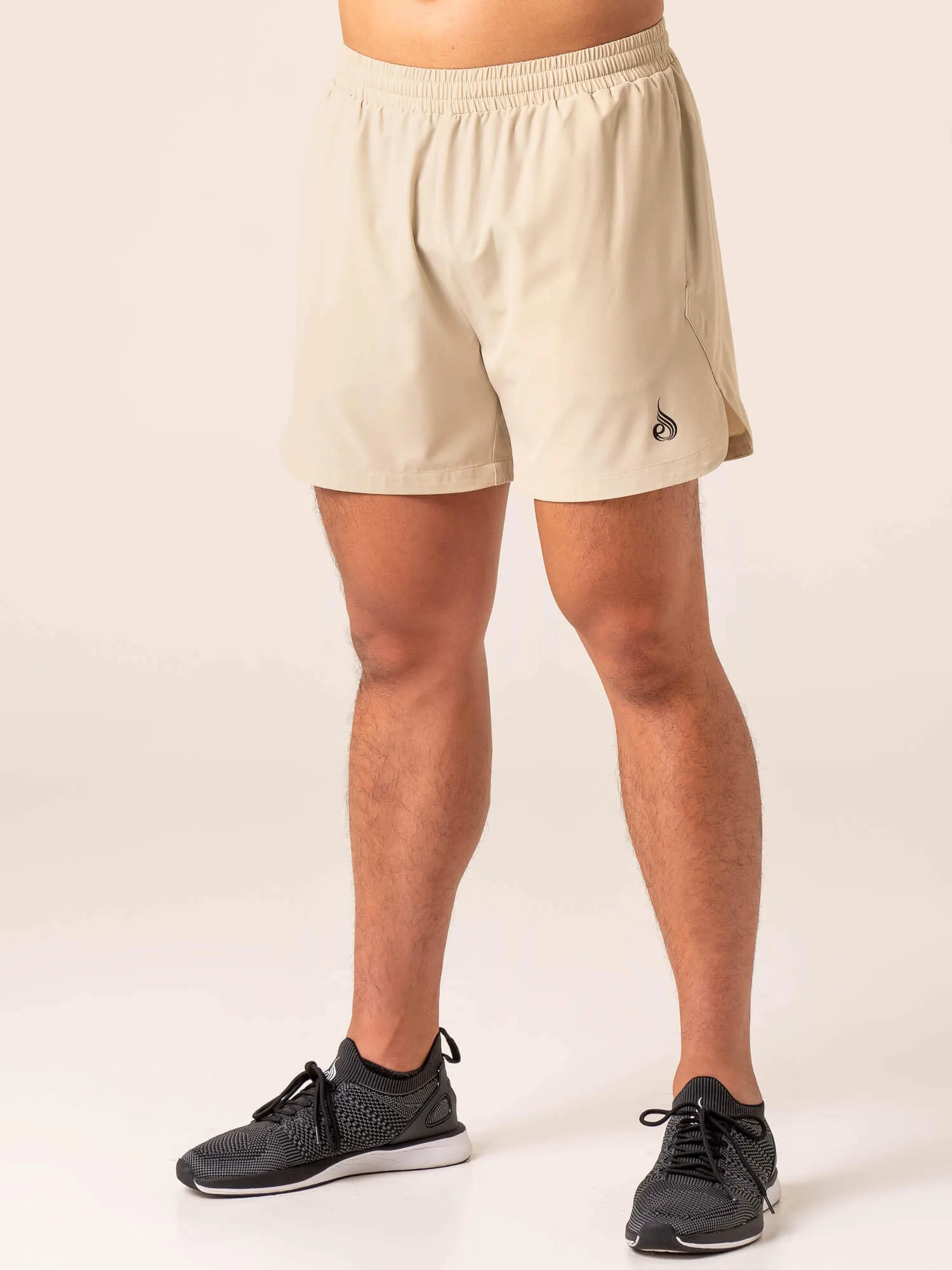 Emerge Training Short - Sand fitness apparel