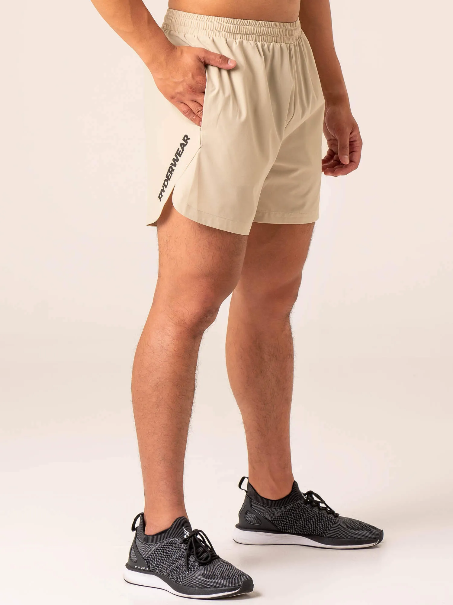 Emerge Training Short - Sand cycling shorts