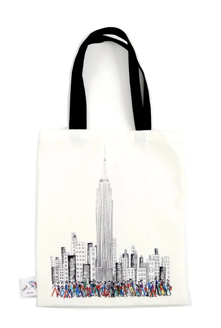 Empire State Building Tote Bag from natchie convertible style