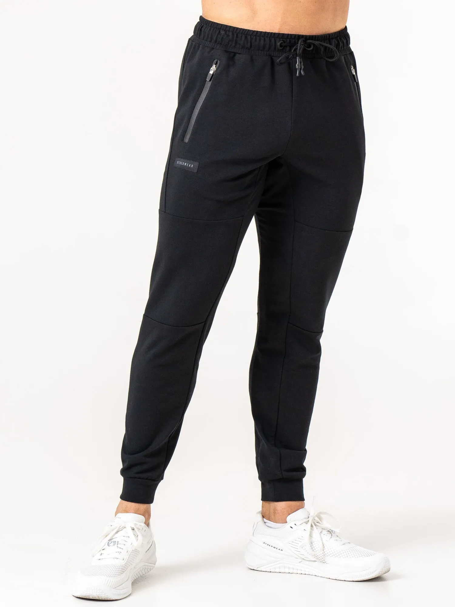 Endurance Track Pants - Black Plus Size
