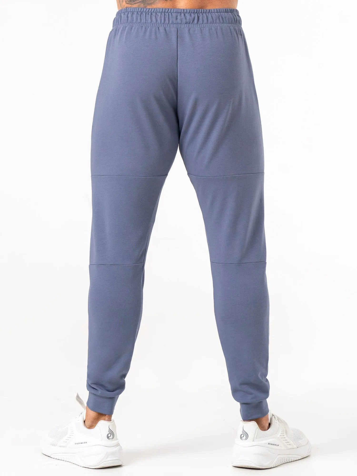 Endurance Track Pants - Denim Blue Street Fashion