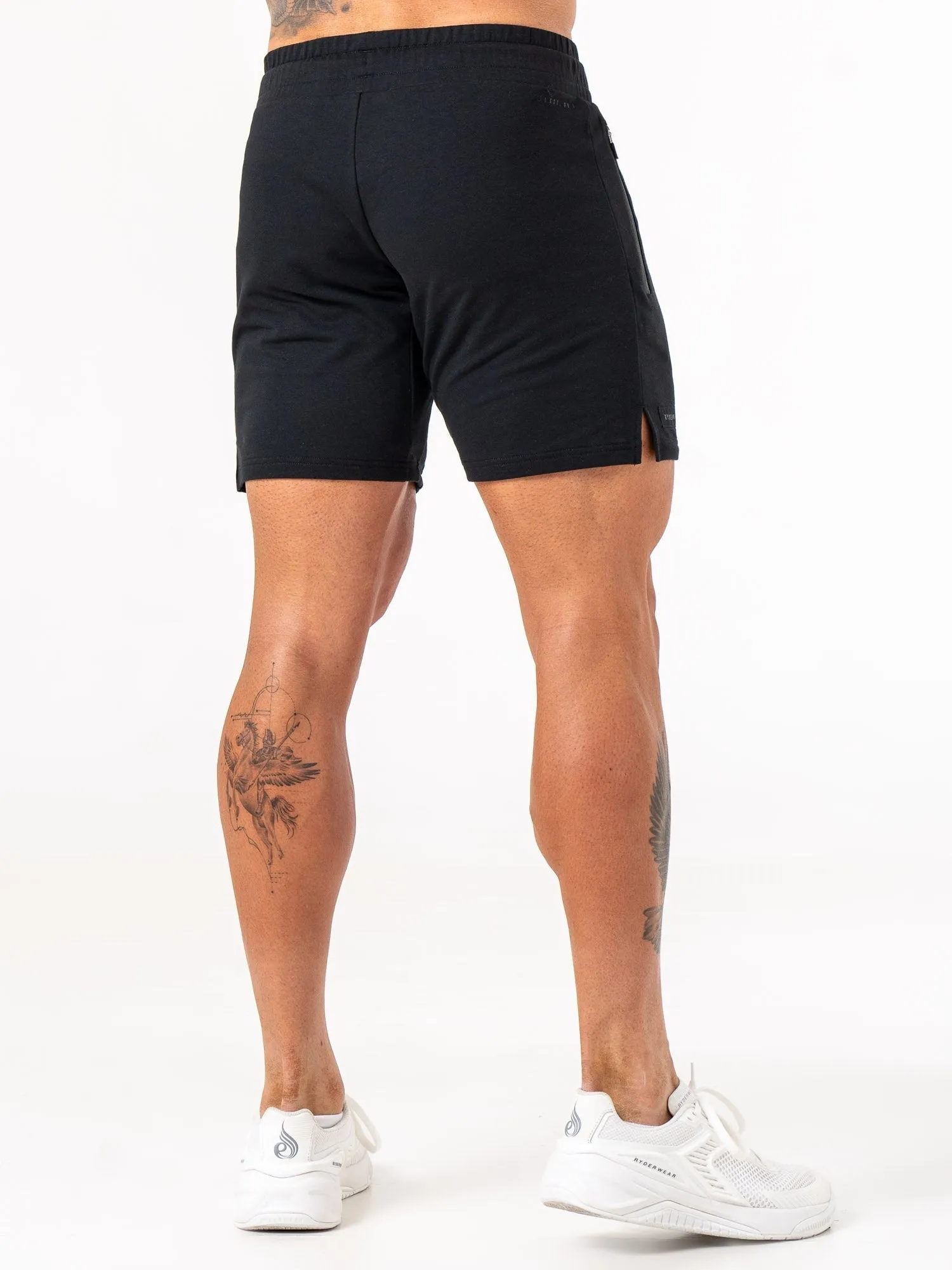 Endurance Track Shorts - Black recovery shorts