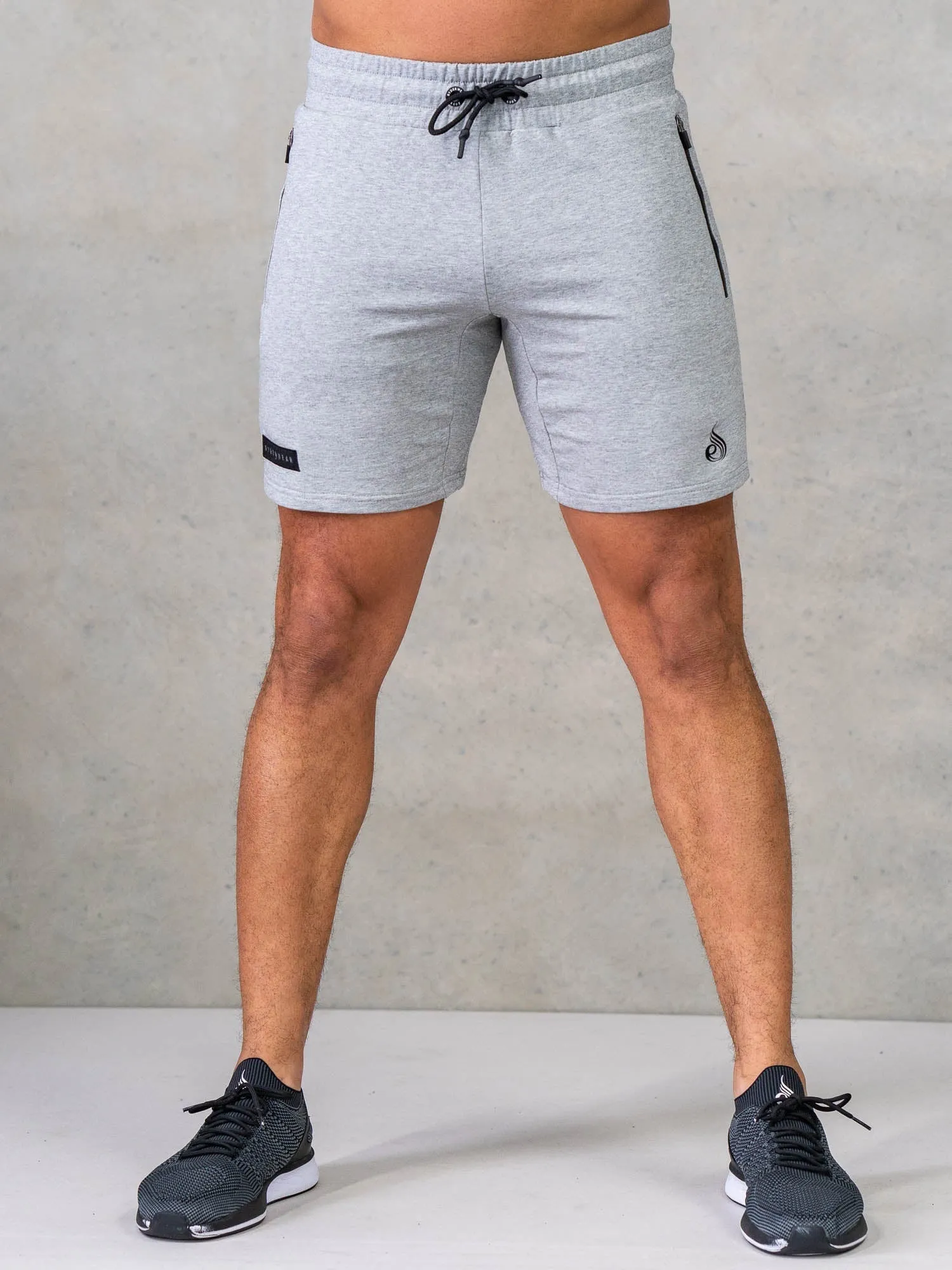 Endurance Track Shorts - Grey Marl body cooling