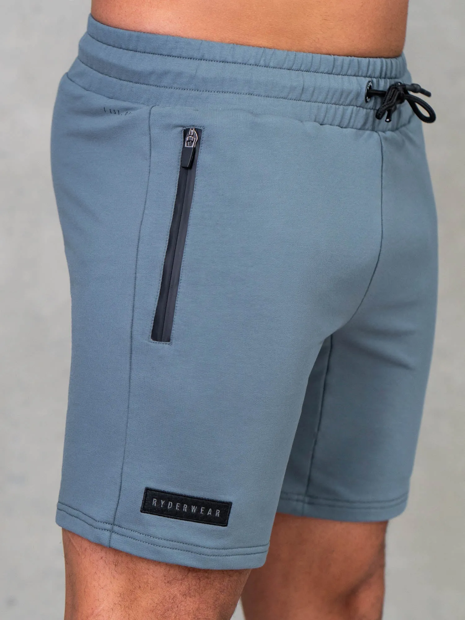 Endurance Track Shorts - Petrol high flexibility
