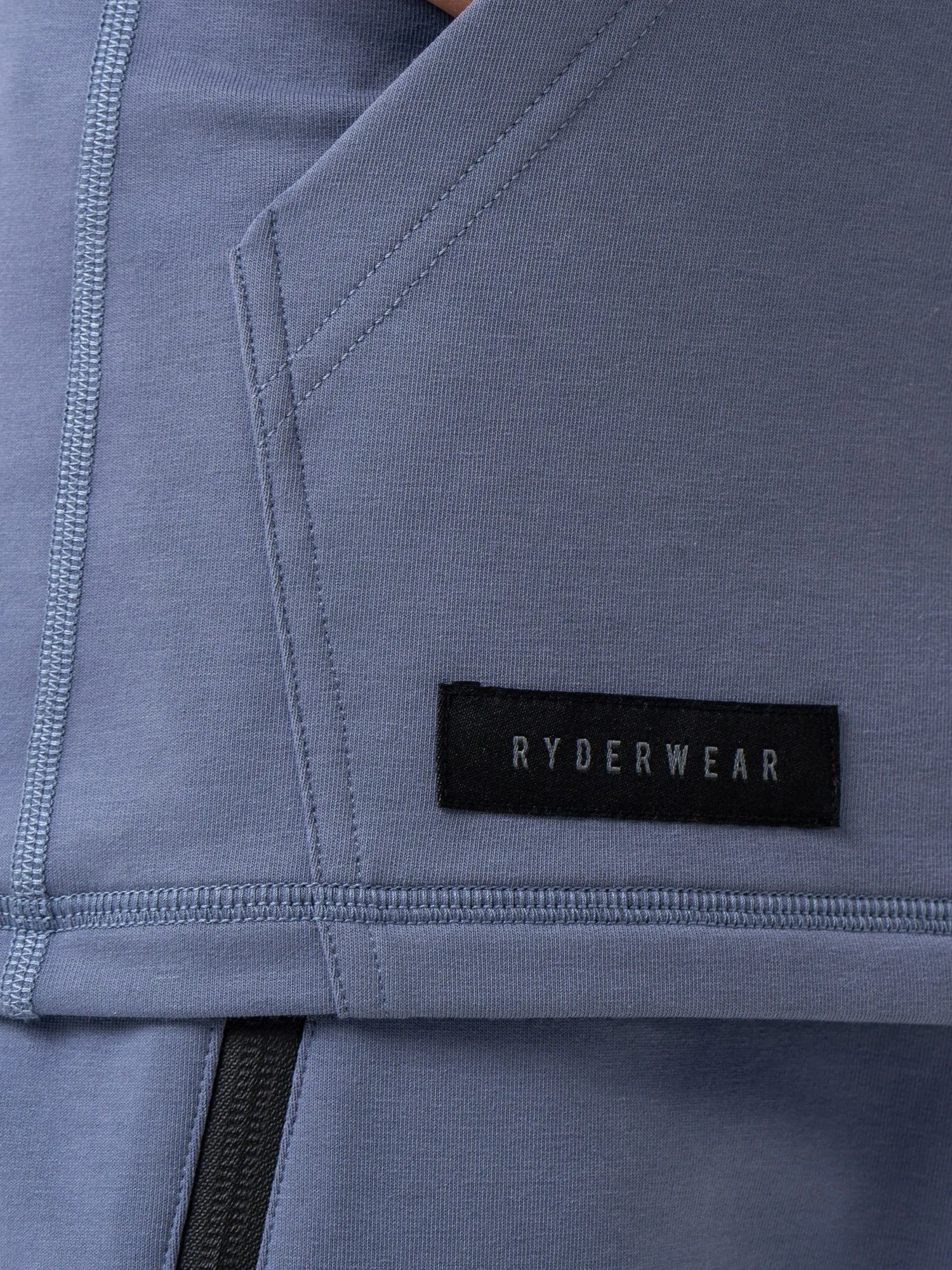 Endurance Zip Up Jacket - Denim Blue winter comfort