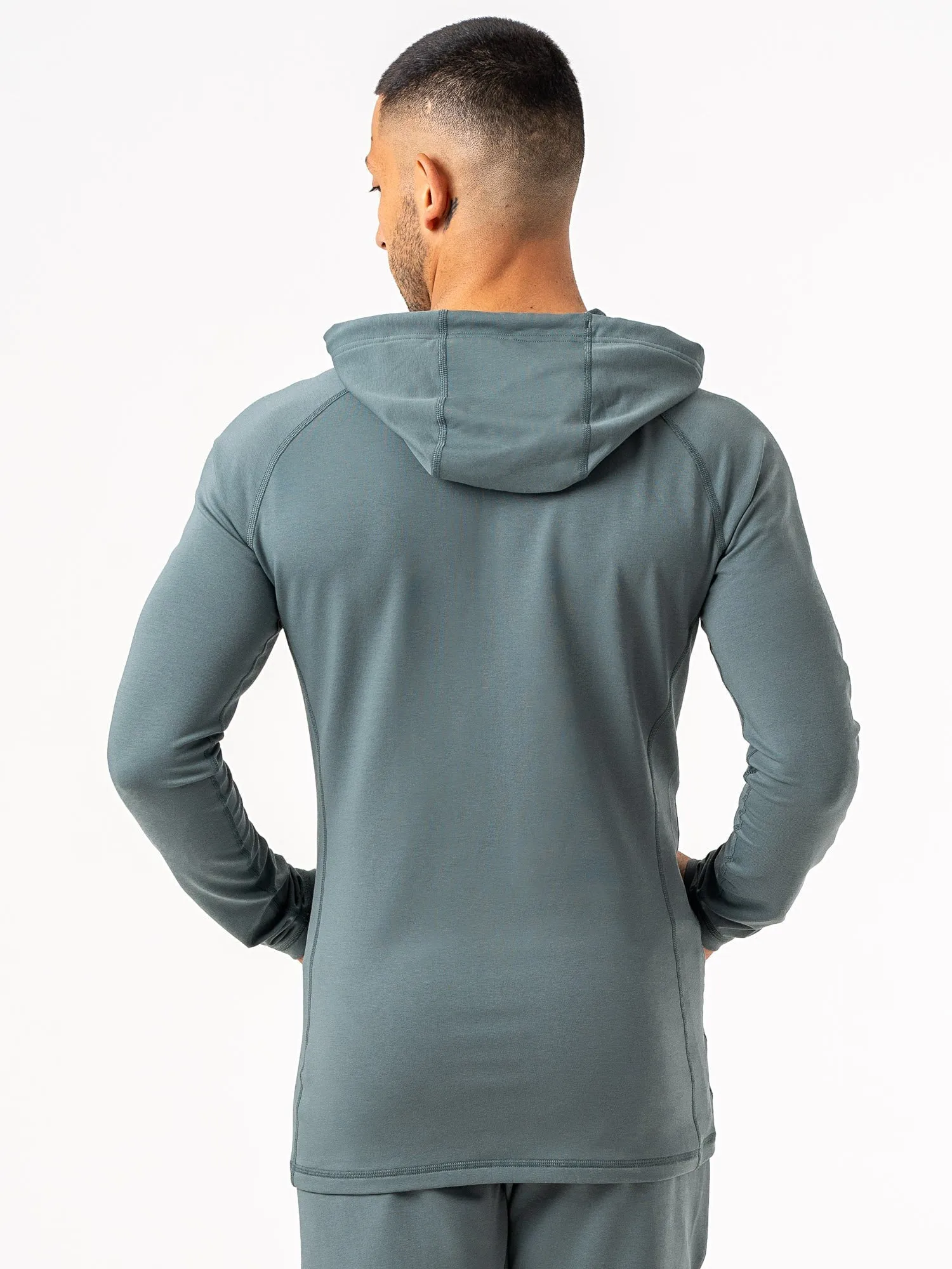 Endurance Zip Up Jacket - Fern Green outdoor casual