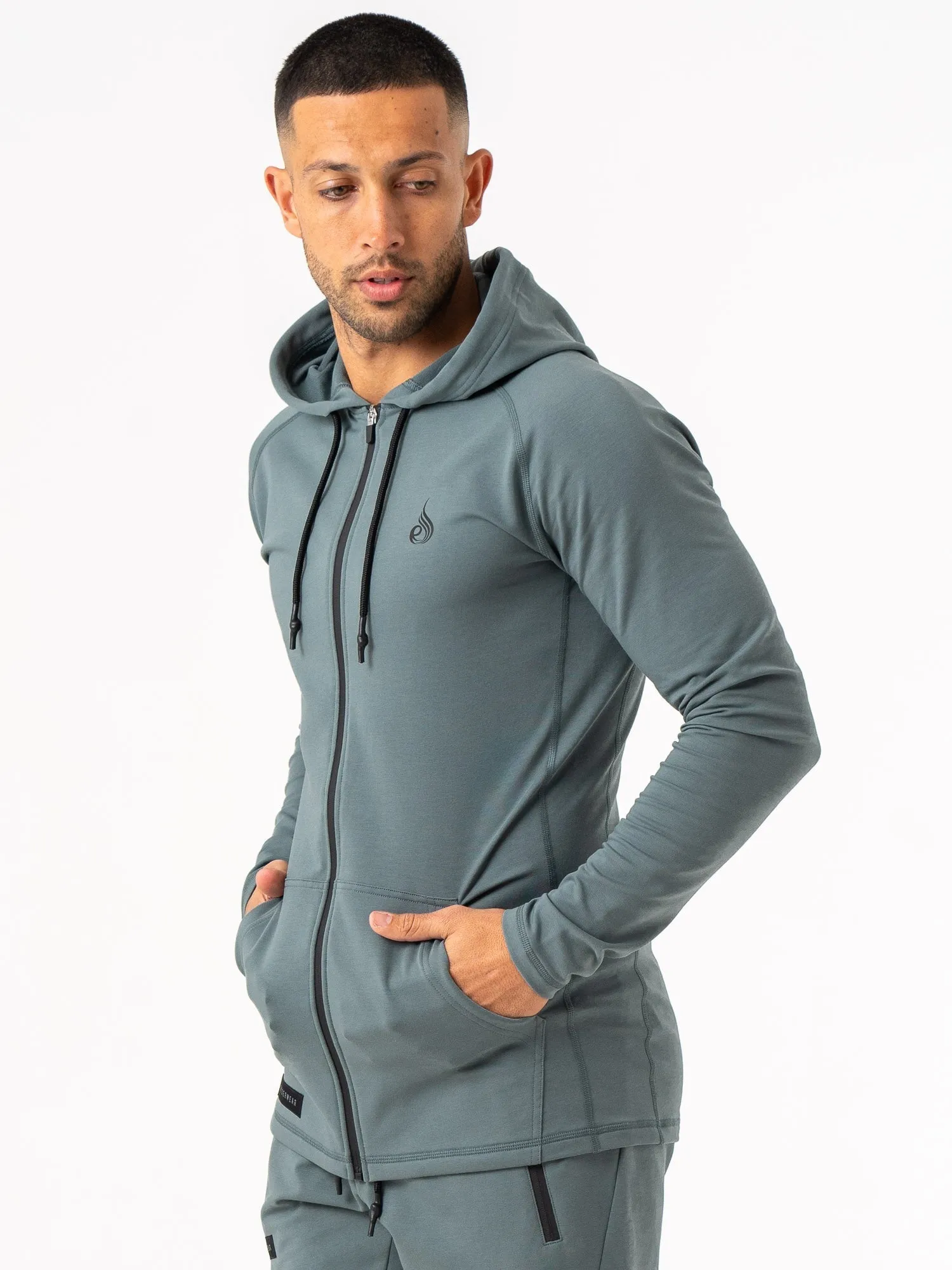 Endurance Zip Up Jacket - Fern Green outdoor events