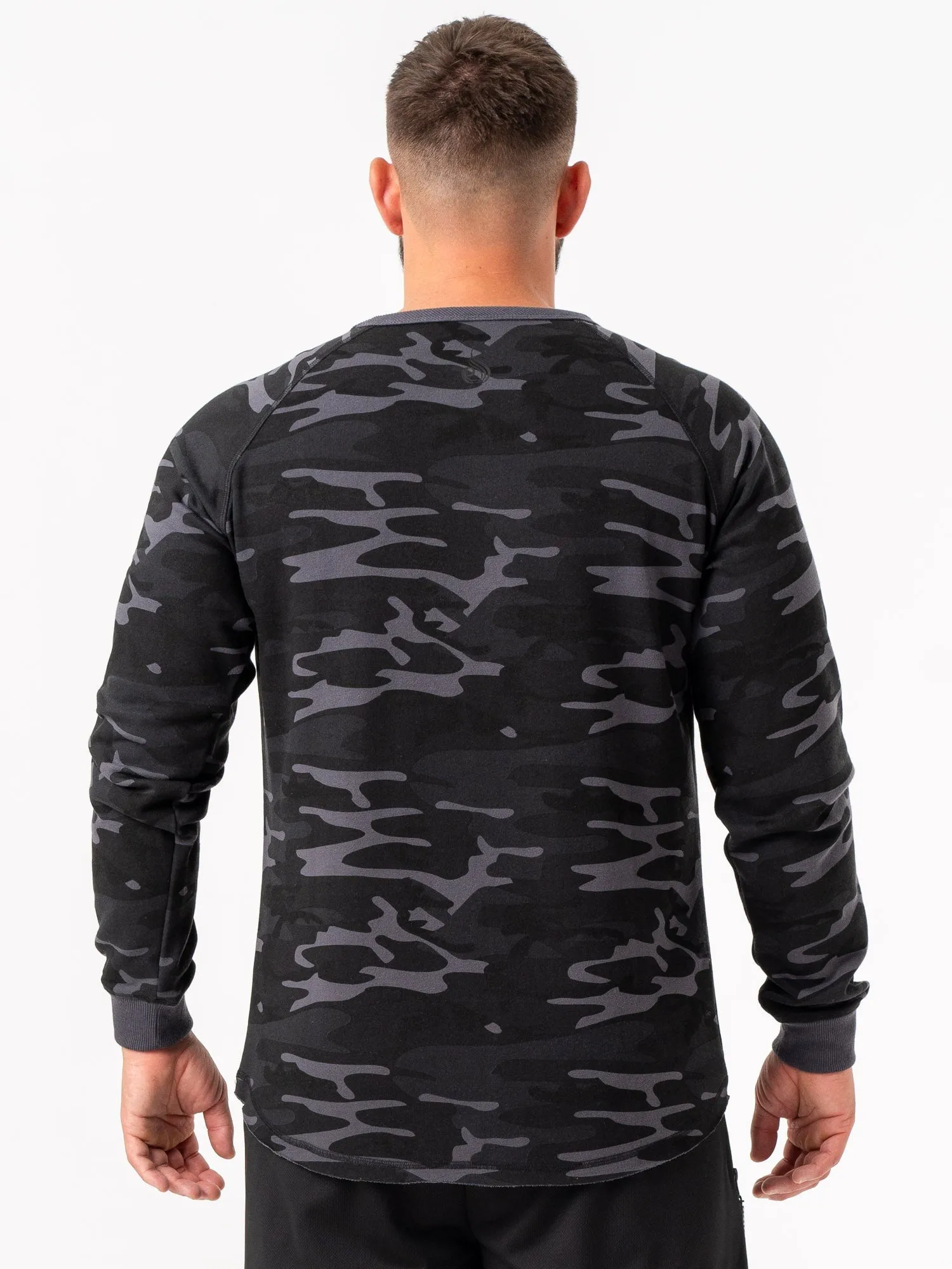 Energy Crew Neck - Black Camo seasonal colors