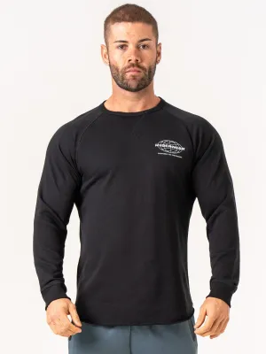 Energy Crew Neck - Black versatile style