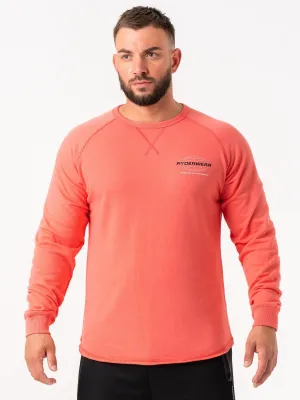 Energy Crew Neck - Coral winter comfort
