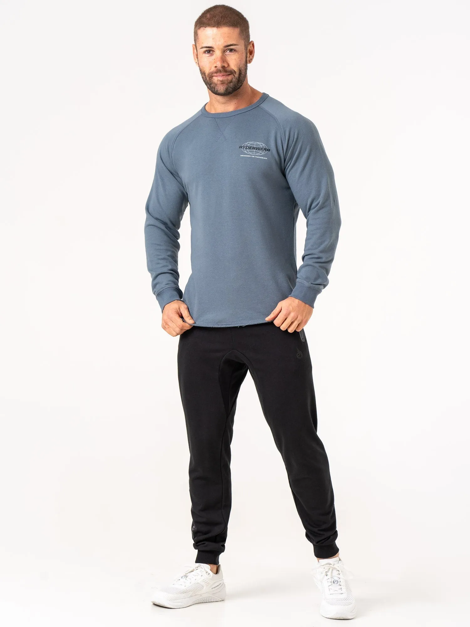 Energy Crew Neck - Petrol holiday season