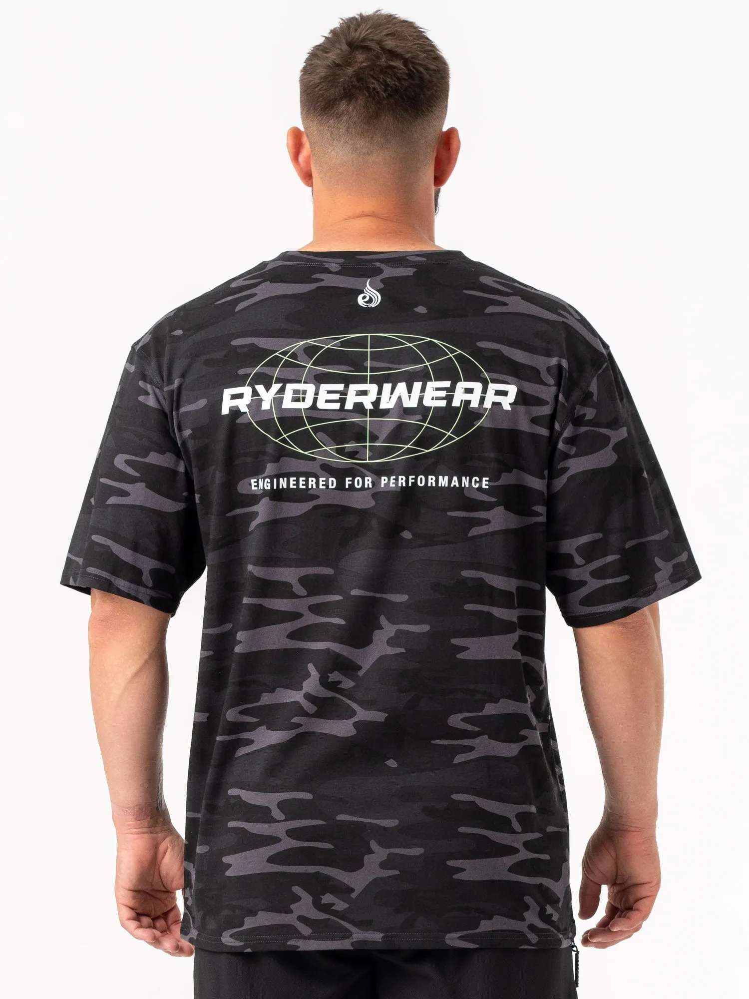 Energy Oversized T-Shirt - Black Camo music event