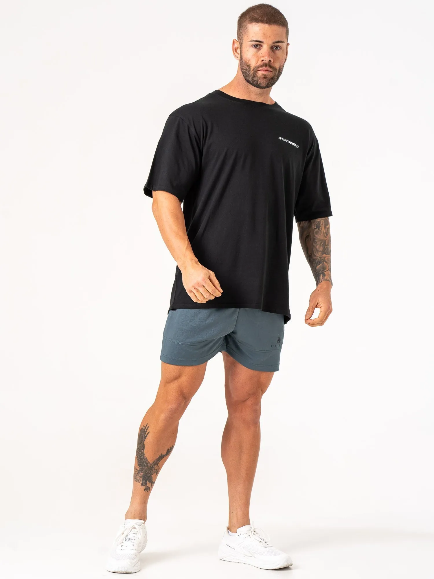 Energy Oversized T-Shirt - Black kids friendly