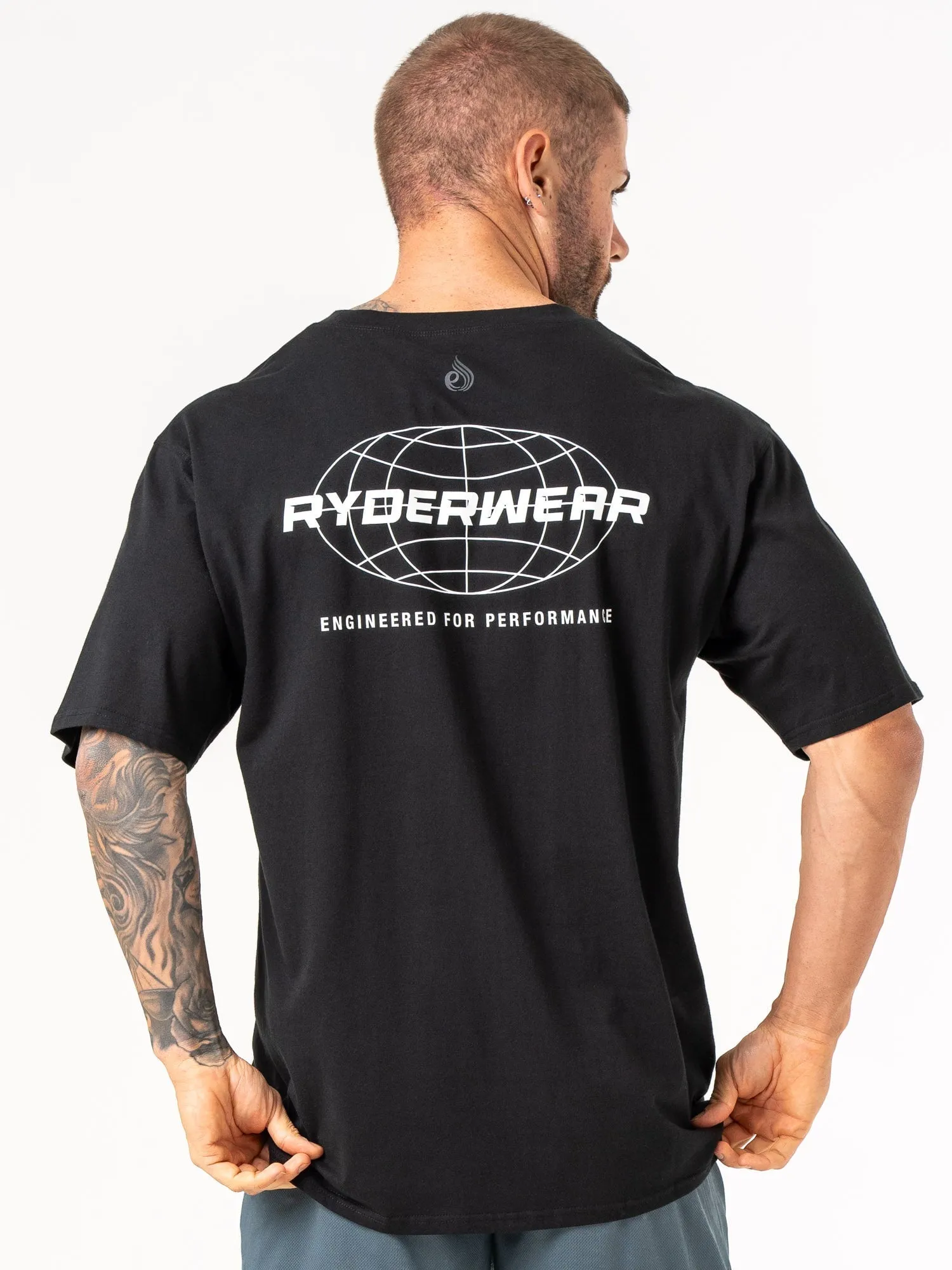 Energy Oversized T-Shirt - Black casual style