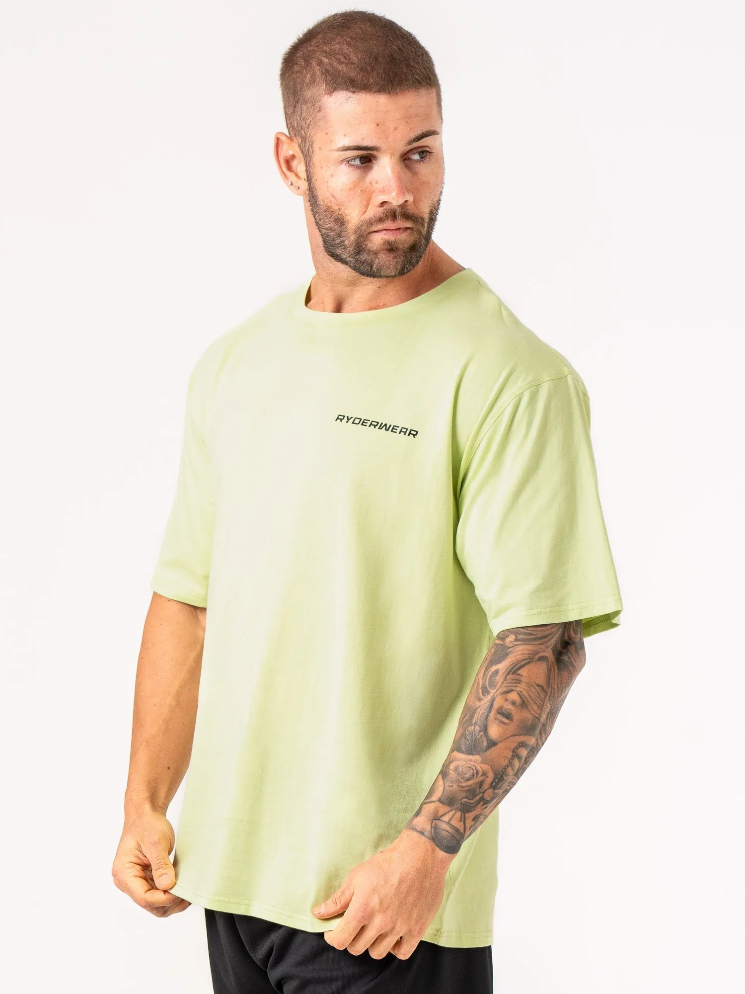 Energy Oversized T-Shirt - Lime street rebel