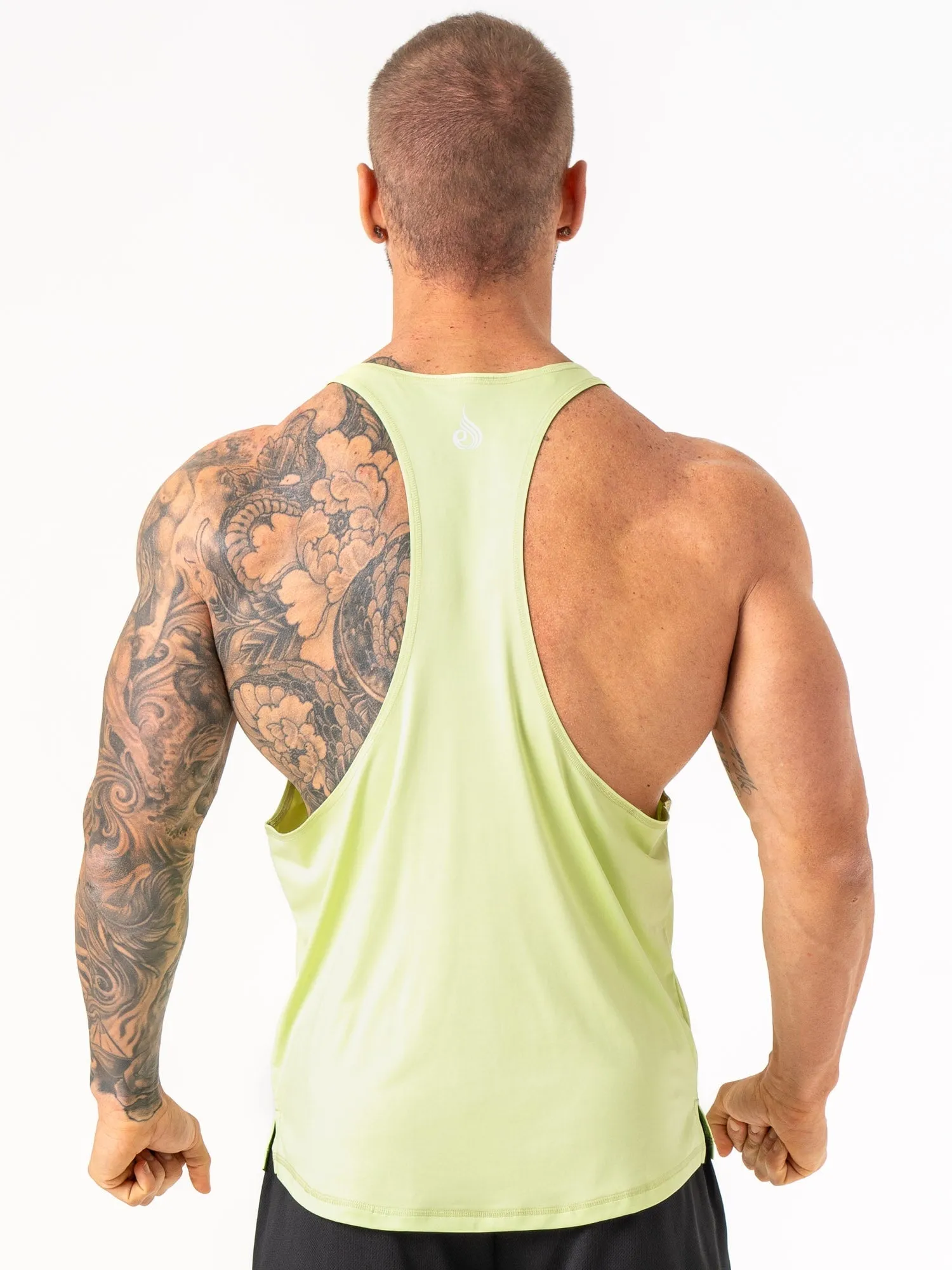 Energy Stringer - Lime moisture wicking