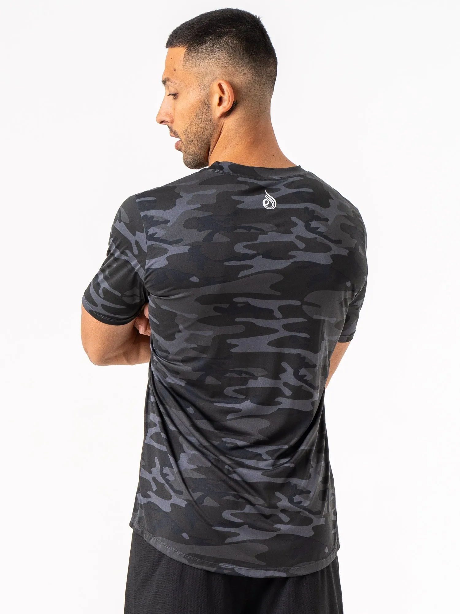 Energy T-Shirt - Black Camo casual gear