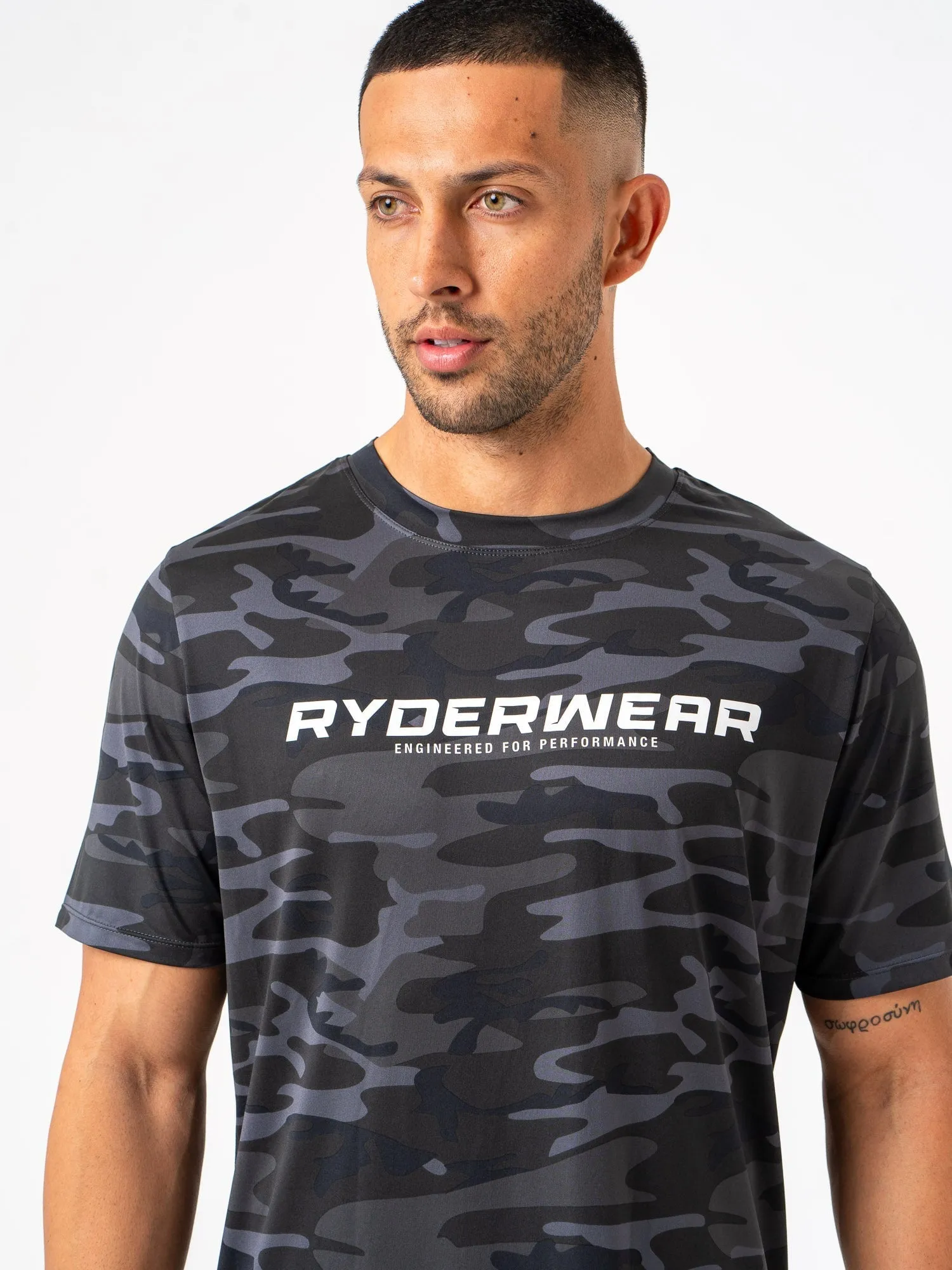 Energy T-Shirt - Black Camo art inspired