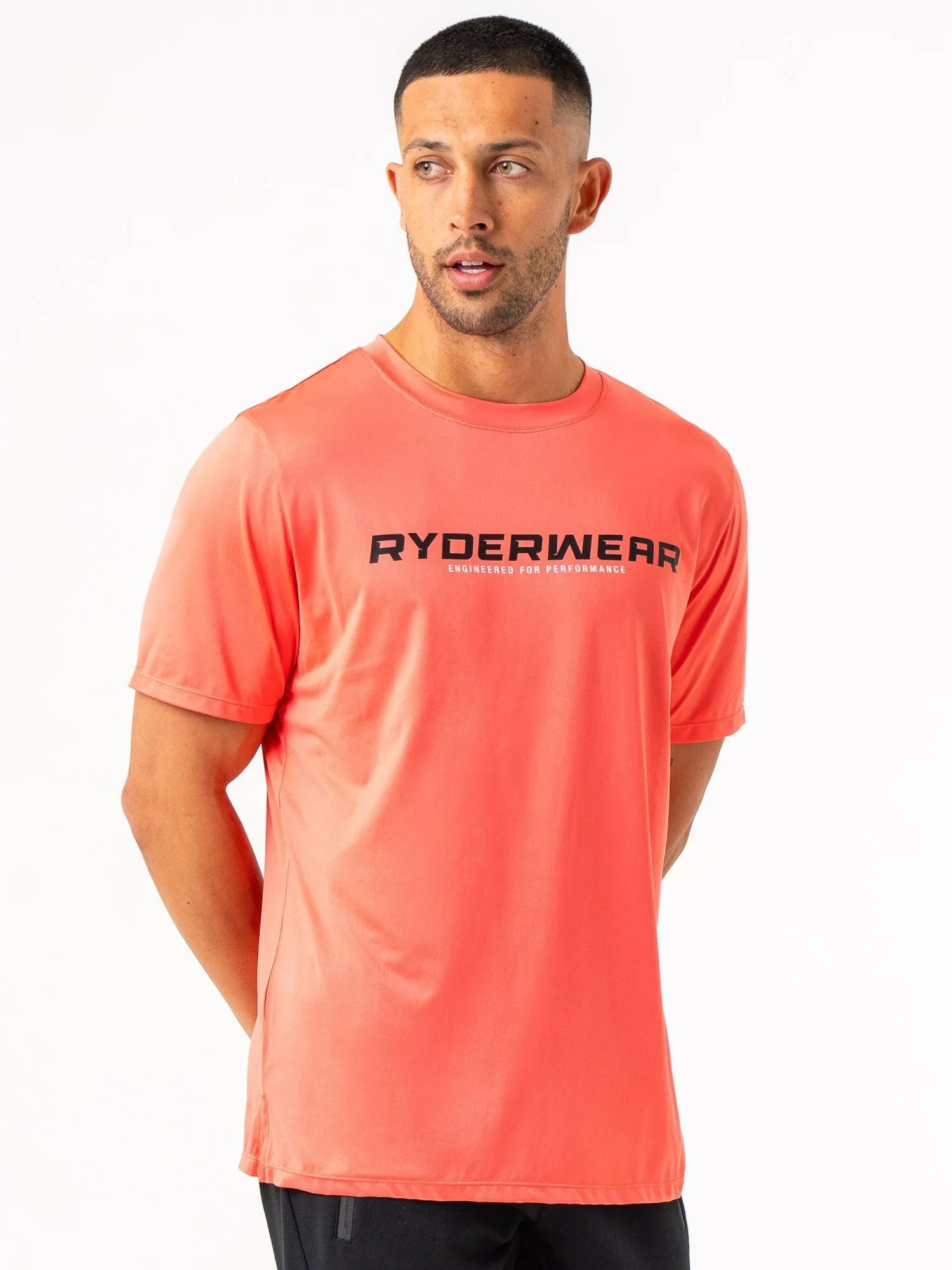 Energy T-Shirt - Coral casual vibe
