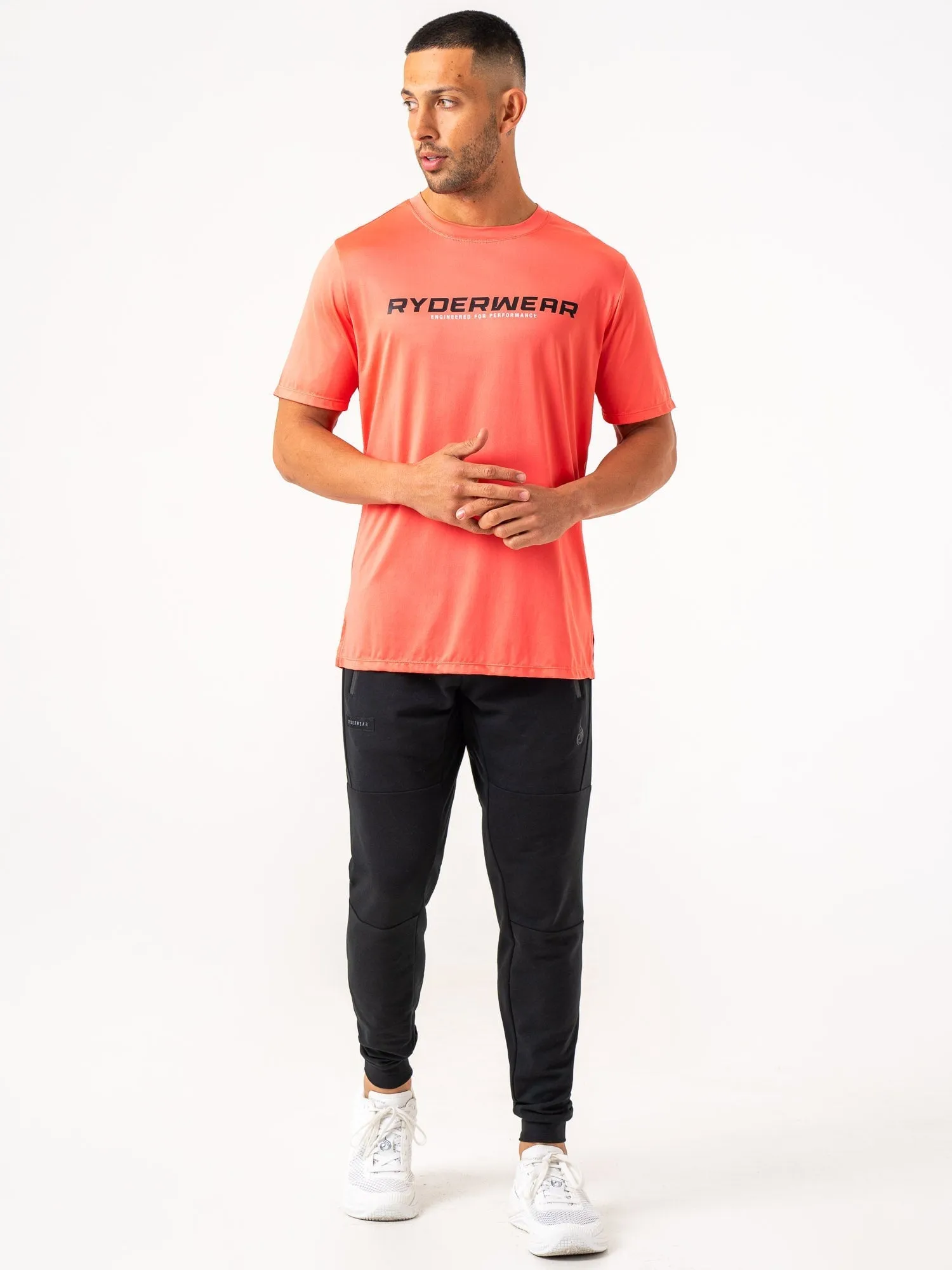 Energy T-Shirt - Coral versatile wear