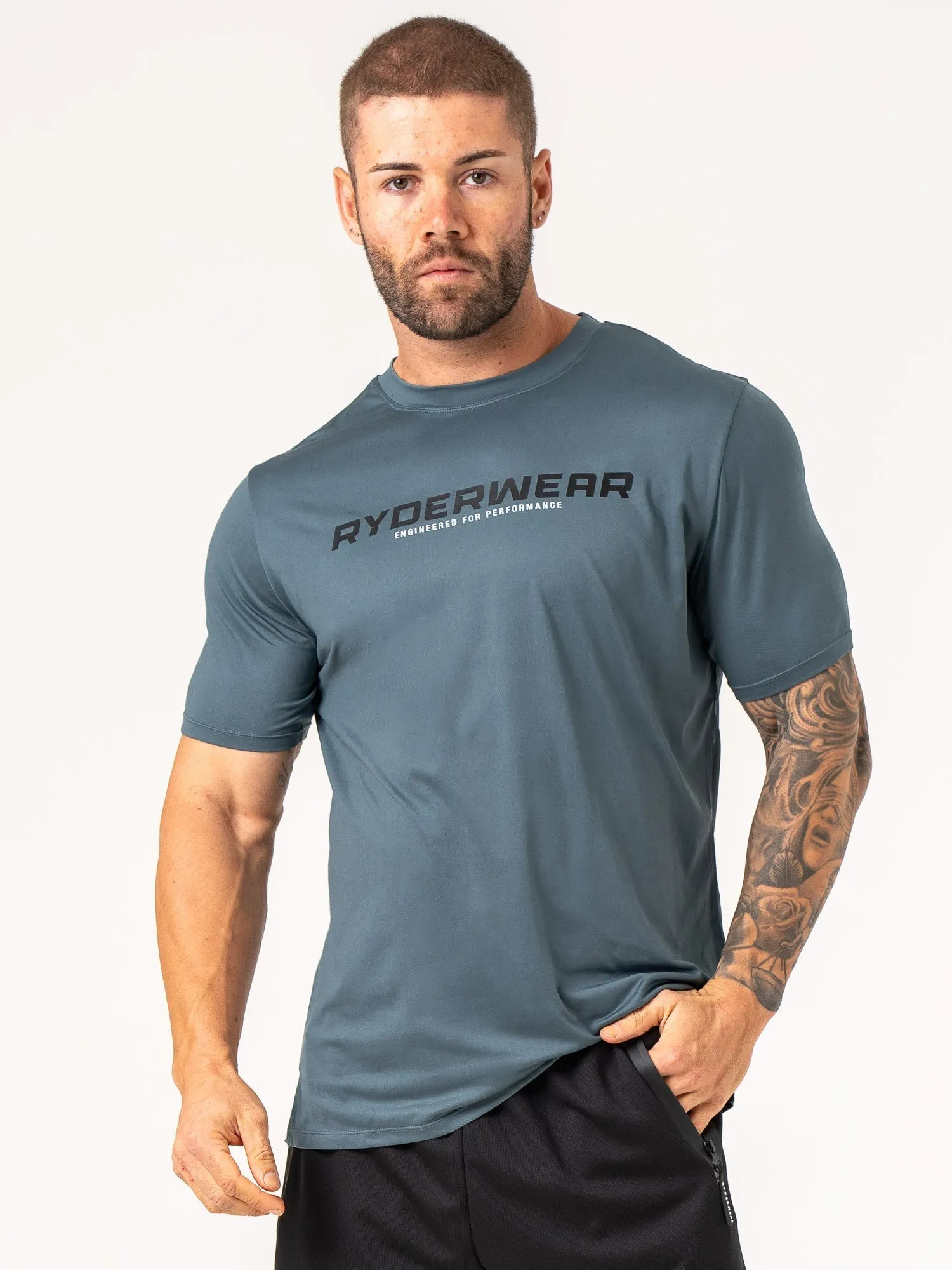 Energy T-Shirt - Petrol custom print