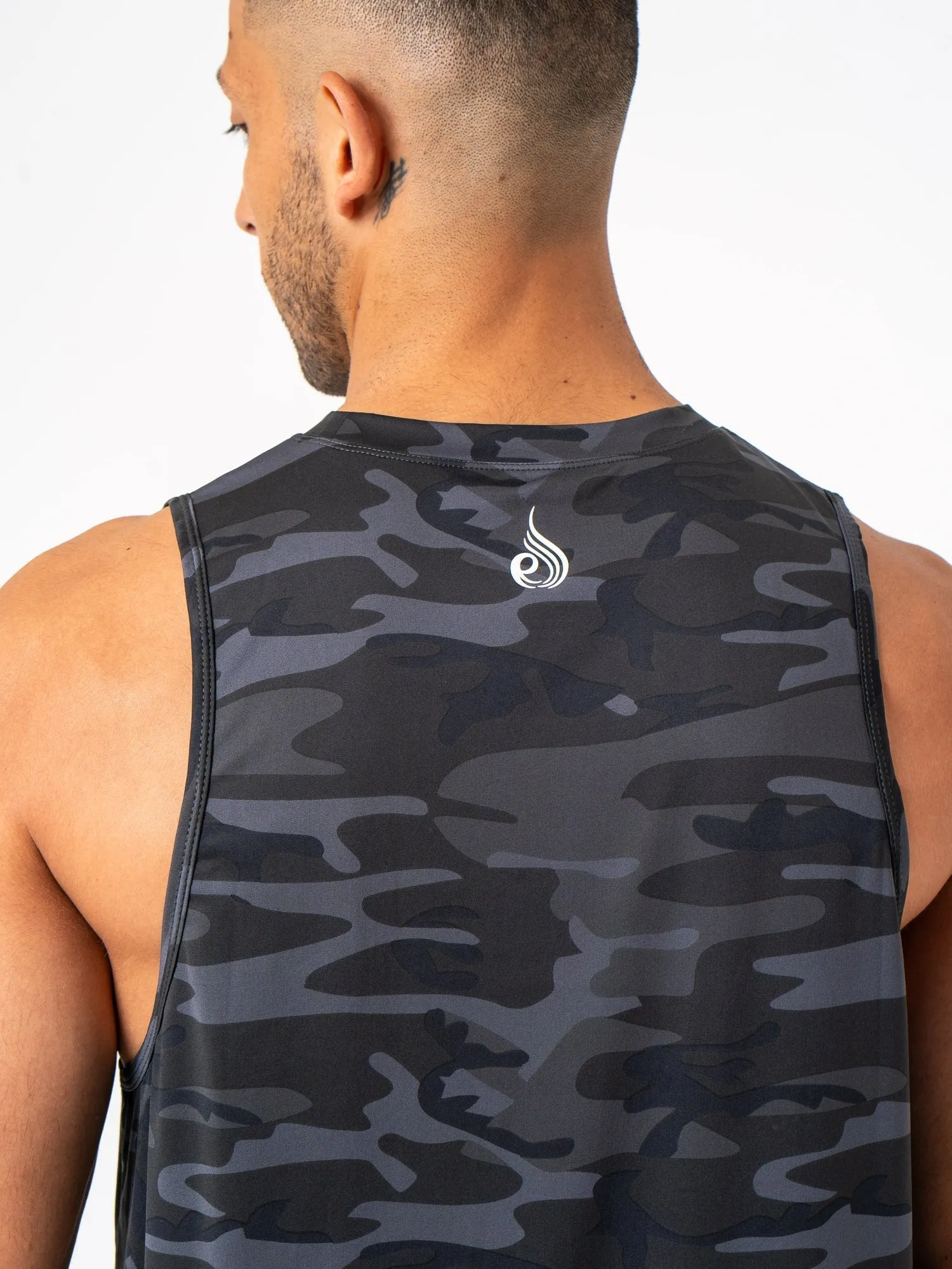 Energy Tank - Black Camo trendy fashion