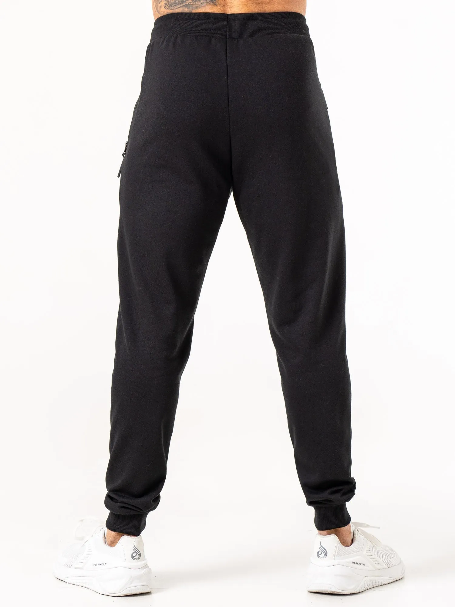 Energy Track Pants - Black Summer Lightweight