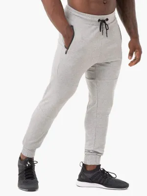 Energy Track Pants - Grey Marl Warm Fleece Pants