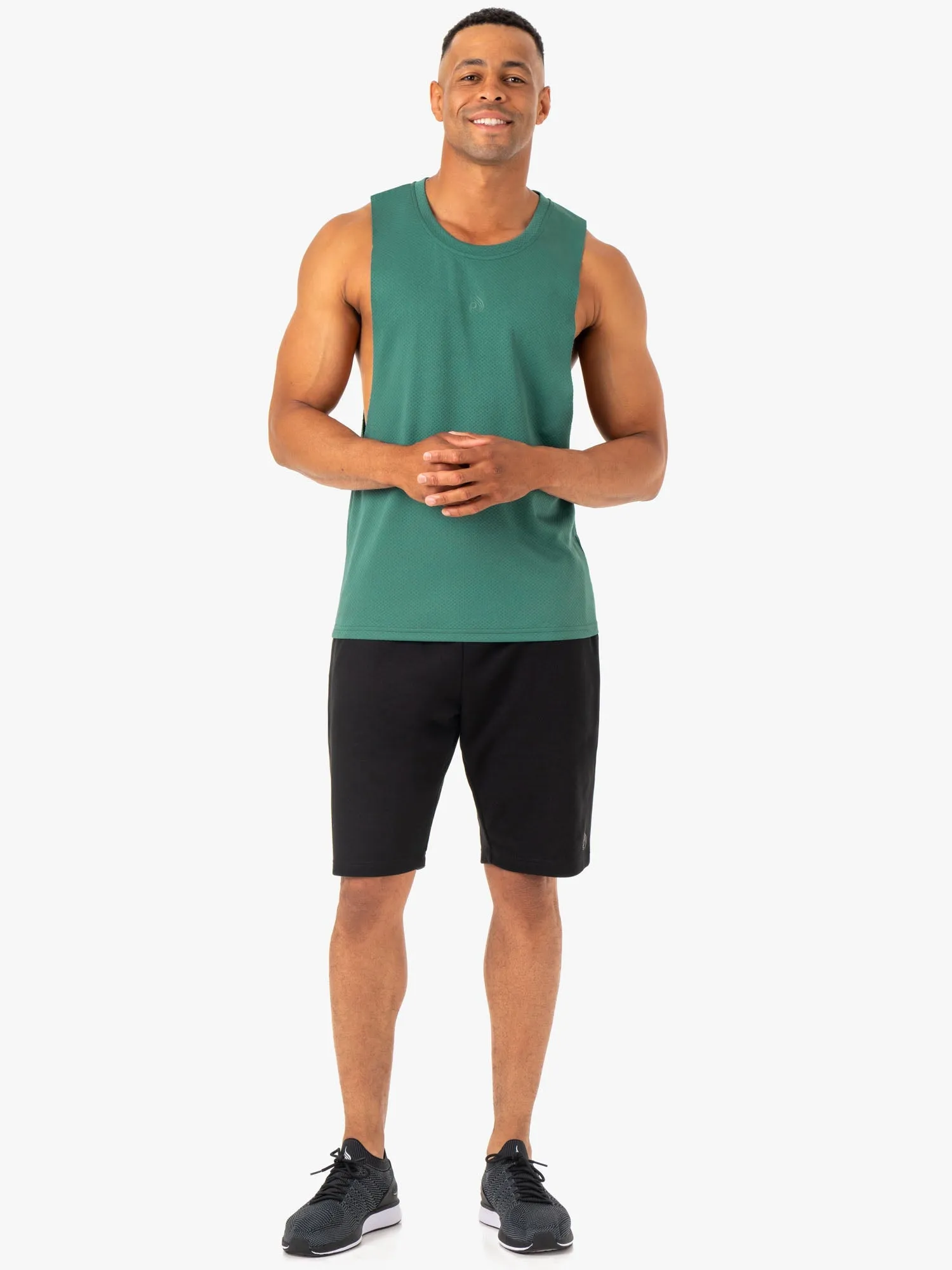 Enhance Baller Tank - Green sport brand