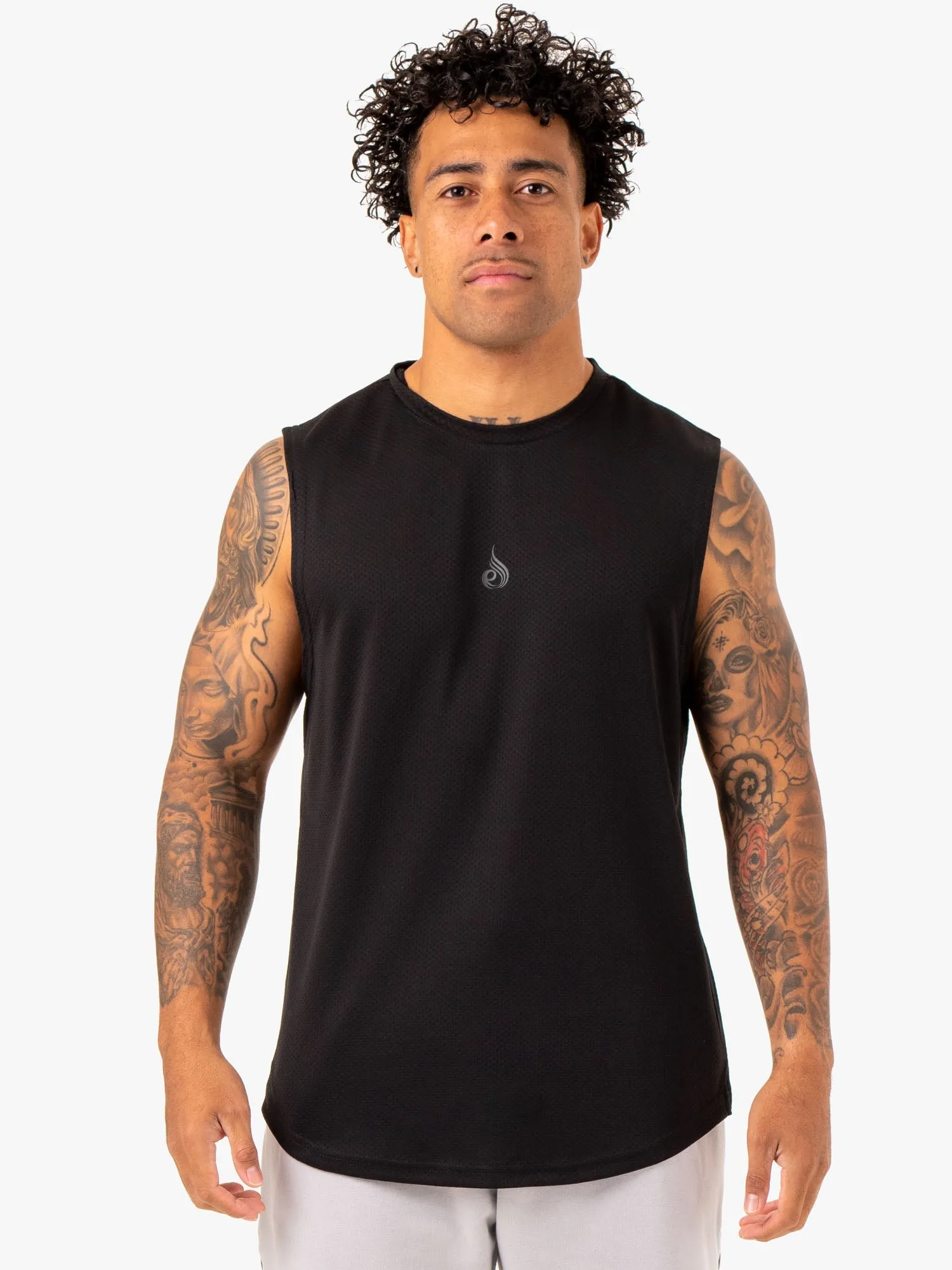 Enhance Muscle Tank - Black casual sport