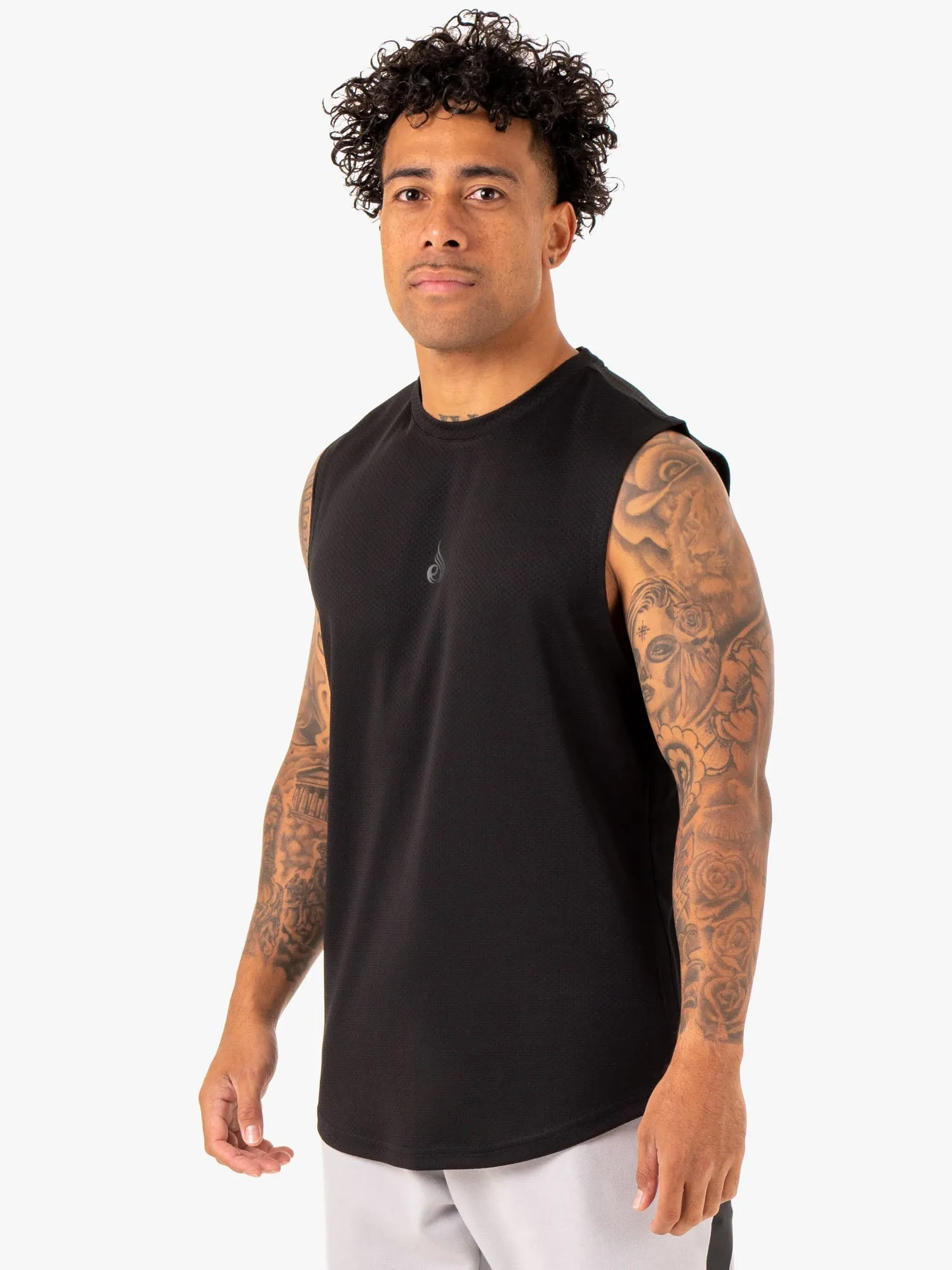 Enhance Muscle Tank - Black trendy choice