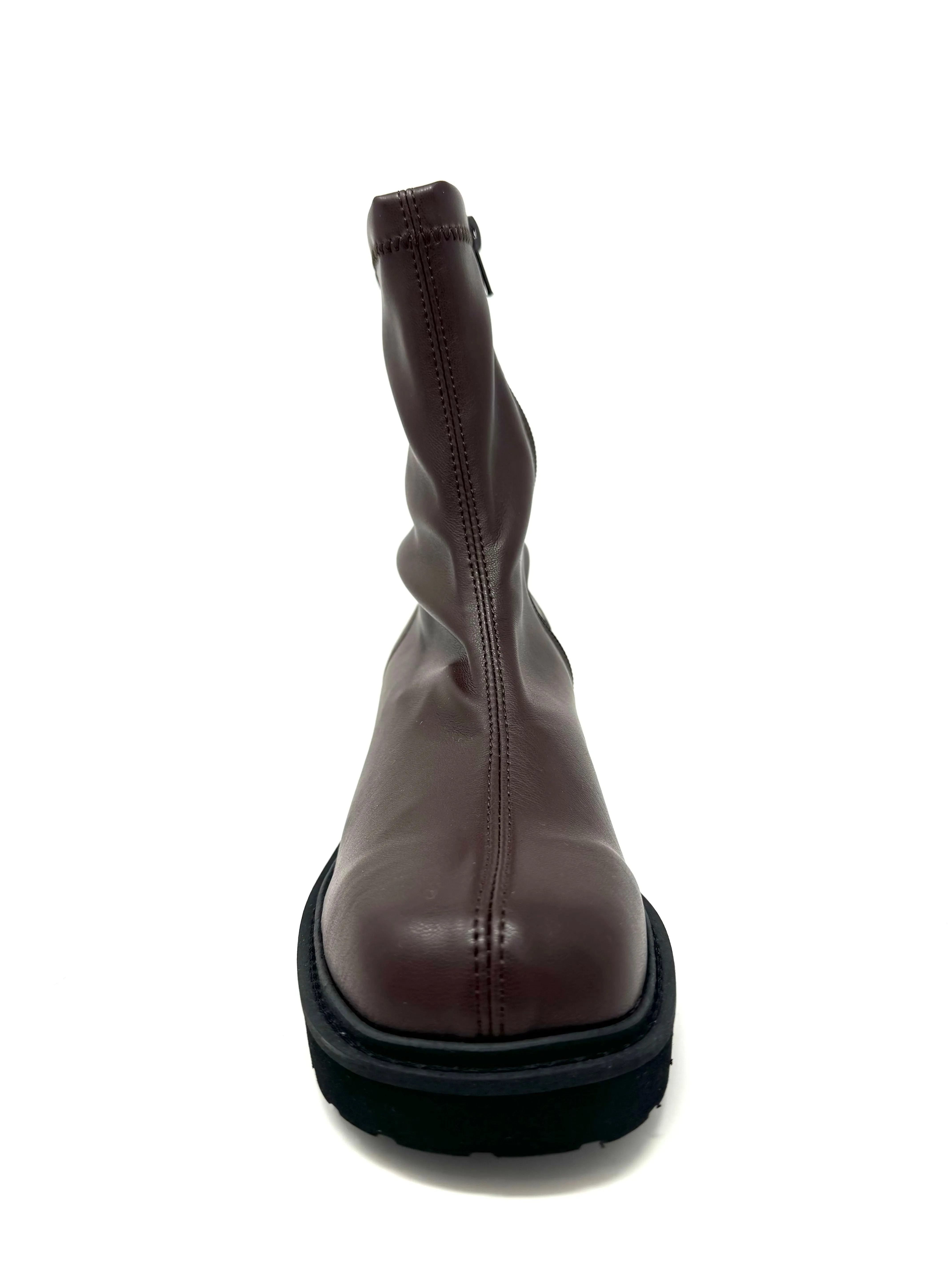 Erica Stretch Boot in Walnut from Novacas trail comfort
