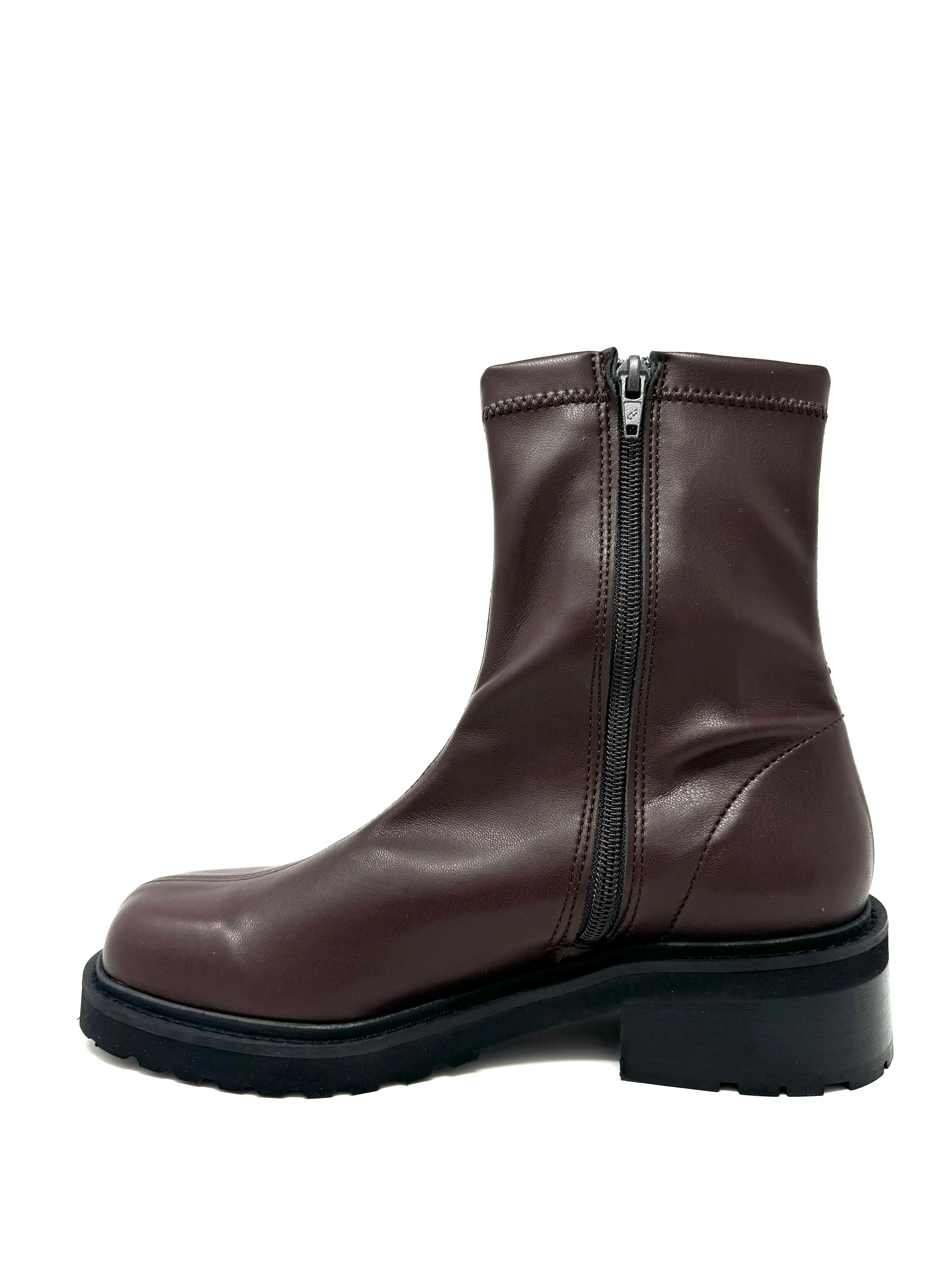 Erica Stretch Boot in Walnut from Novacas denim ready