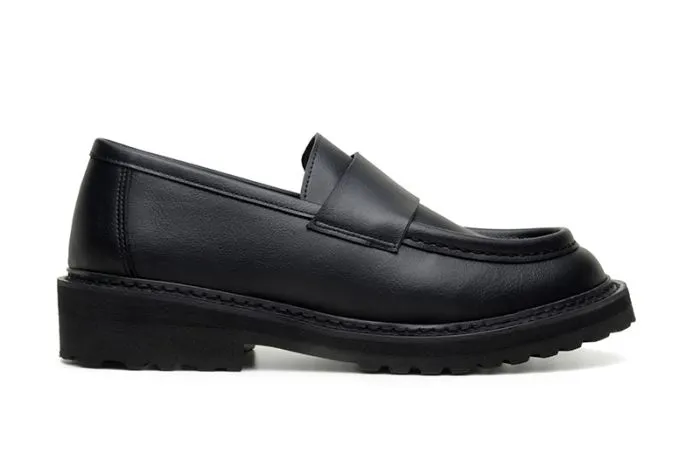 Everyday Loafer in Black from Ahimsa lightweight feel